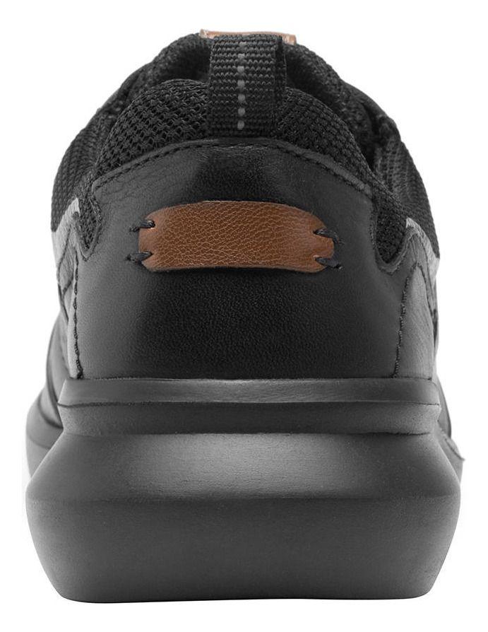 Zapatilla Mujer Cuero Alisha Negro Flexi-3