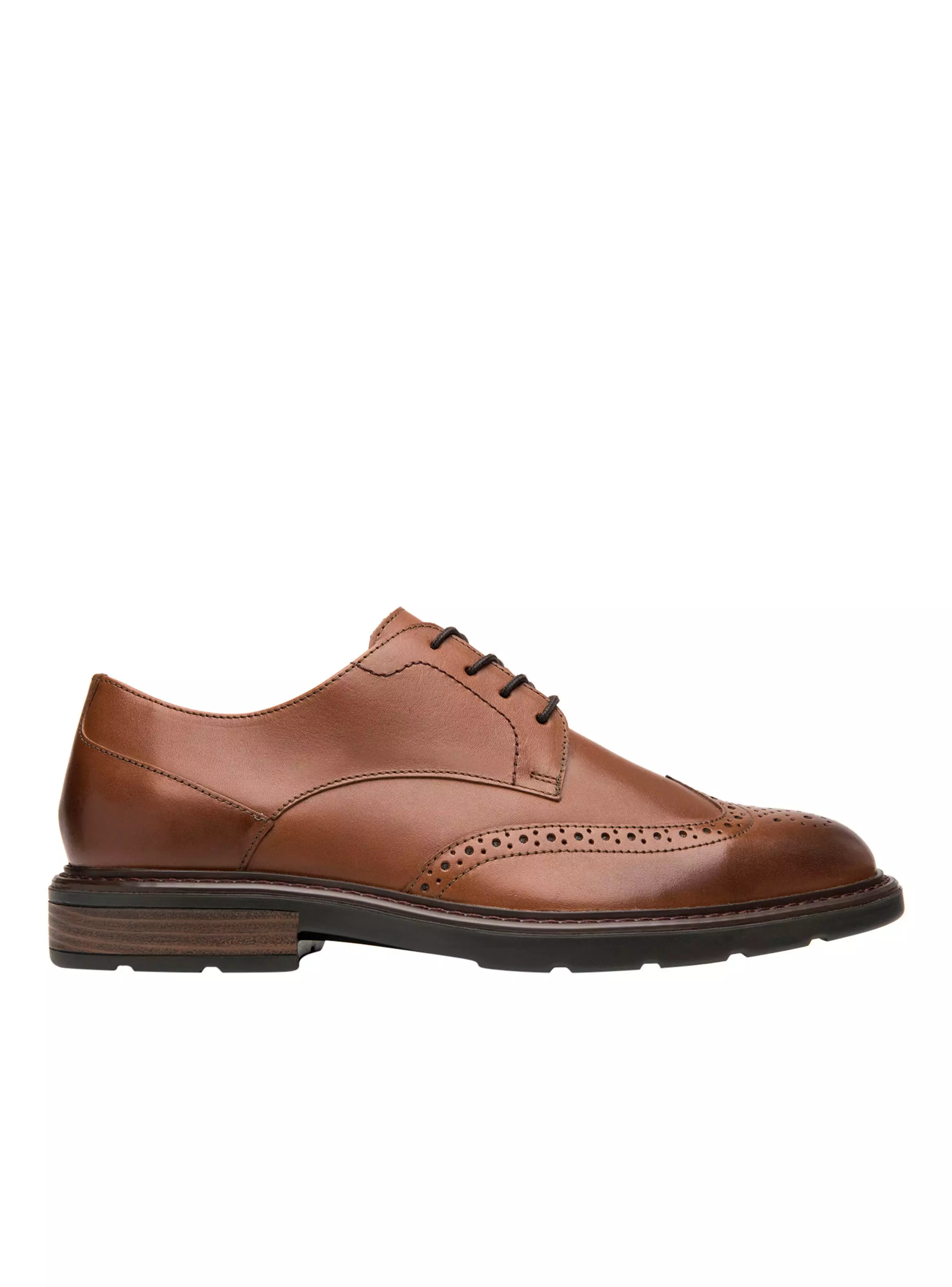 Zapato Hombre Herran 419407 Café Flexi-0