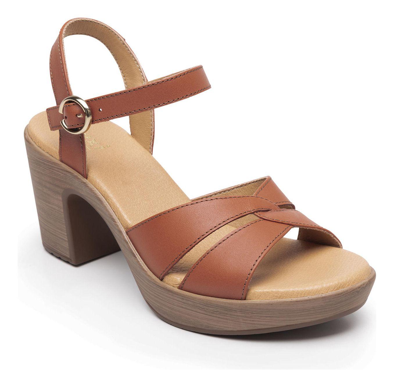 Sandalia Mujer Lory 102921 Rosa Terracota Flexi-2