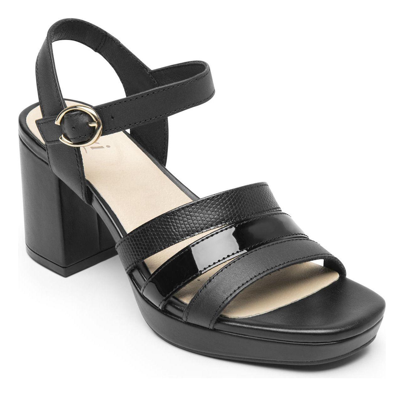 Sandalia Mujer Kadeisha 123007 Negro Flexi-2