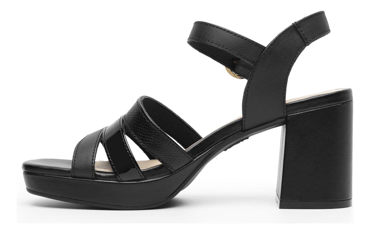 Sandalia Mujer Kadeisha 123007 Negro Flexi-3