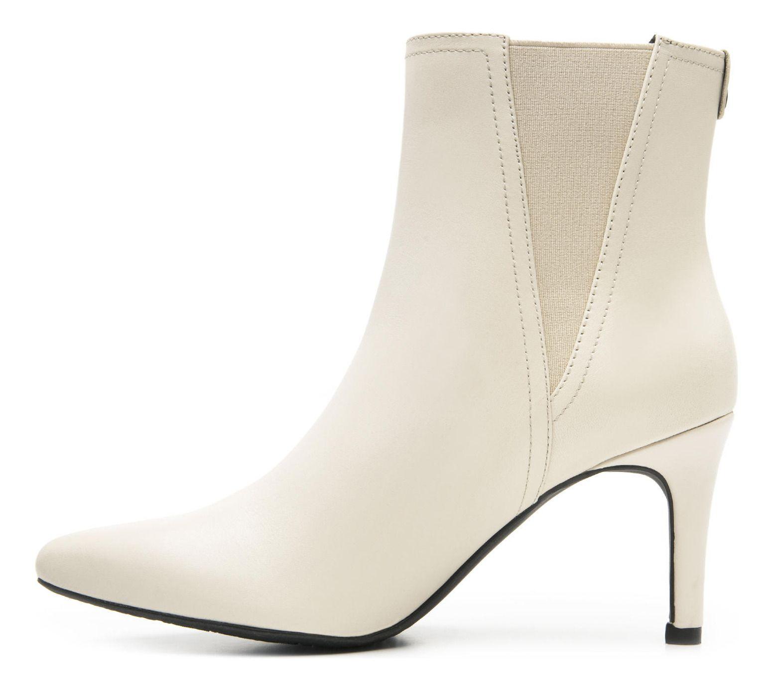 Botín Mujer Idris 104512 Beige Flexi-2
