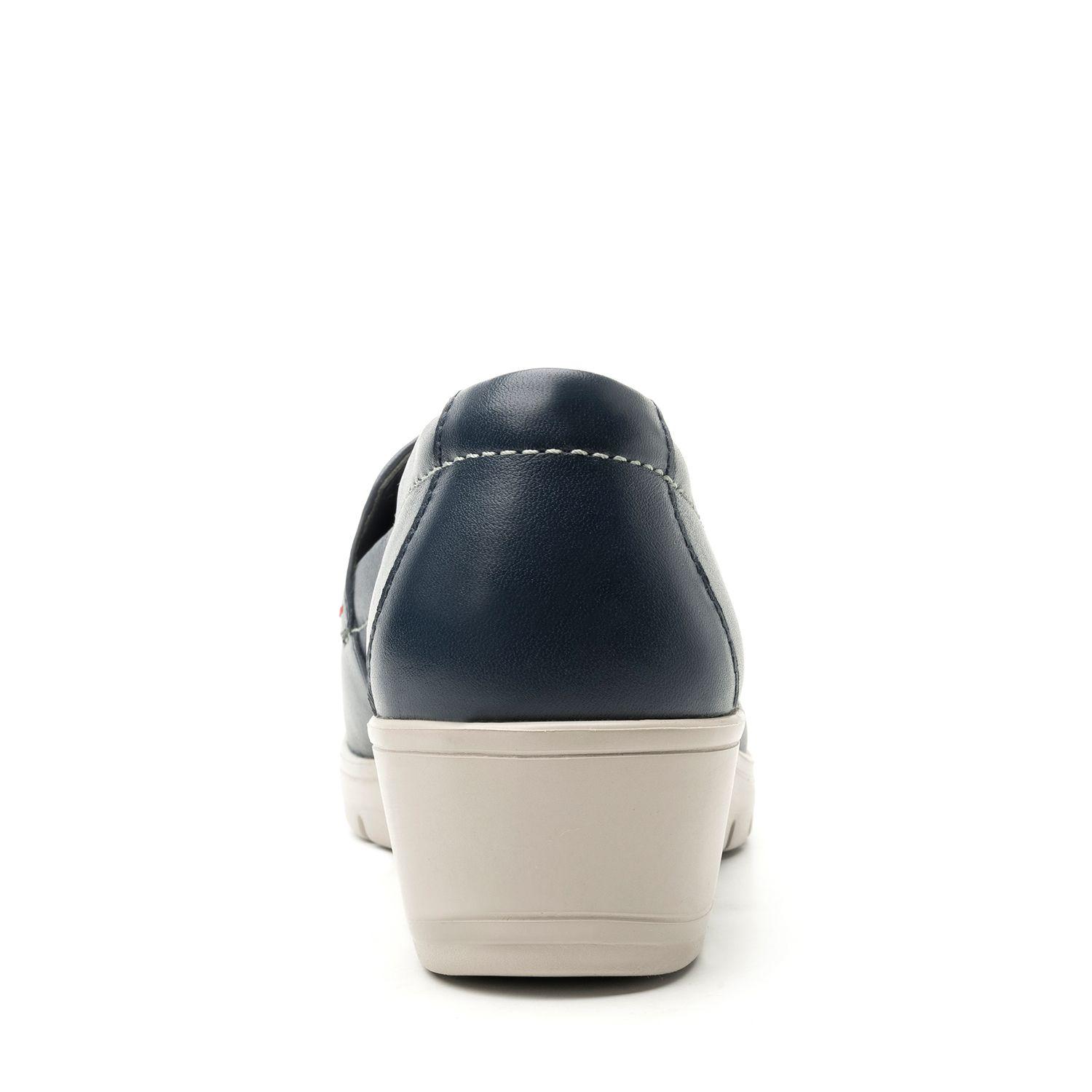 Zapato Mujer Cuero Cataleya Azul Flexi-5
