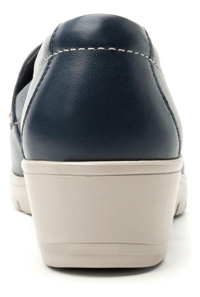 Zapato Mujer Cuero Cataleya Azul Flexi-7