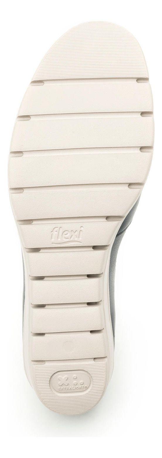 Zapato Mujer Cuero Cataleya Azul Flexi-8