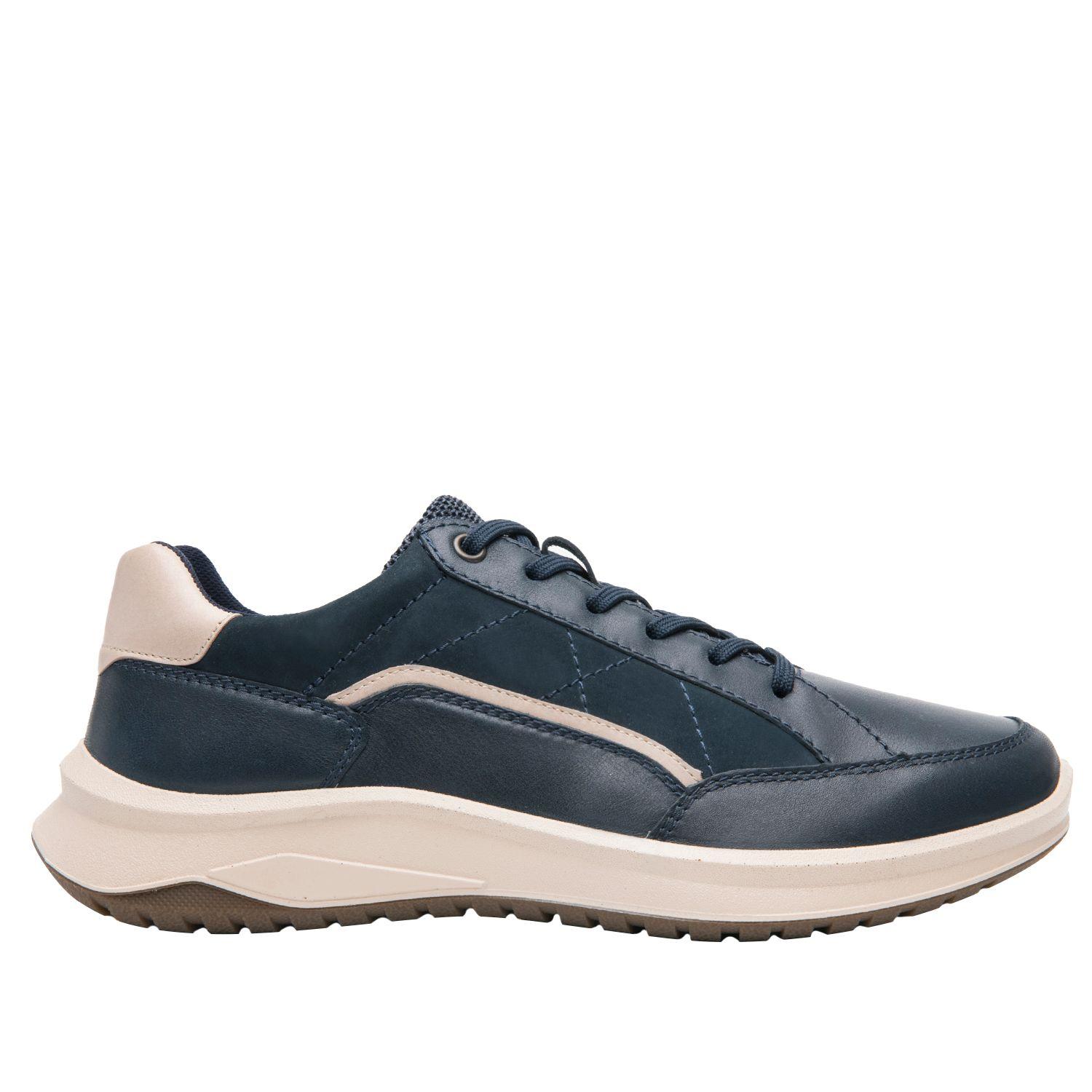 Zapatilla Hombre Sanz 419903 Marino Flexi-0