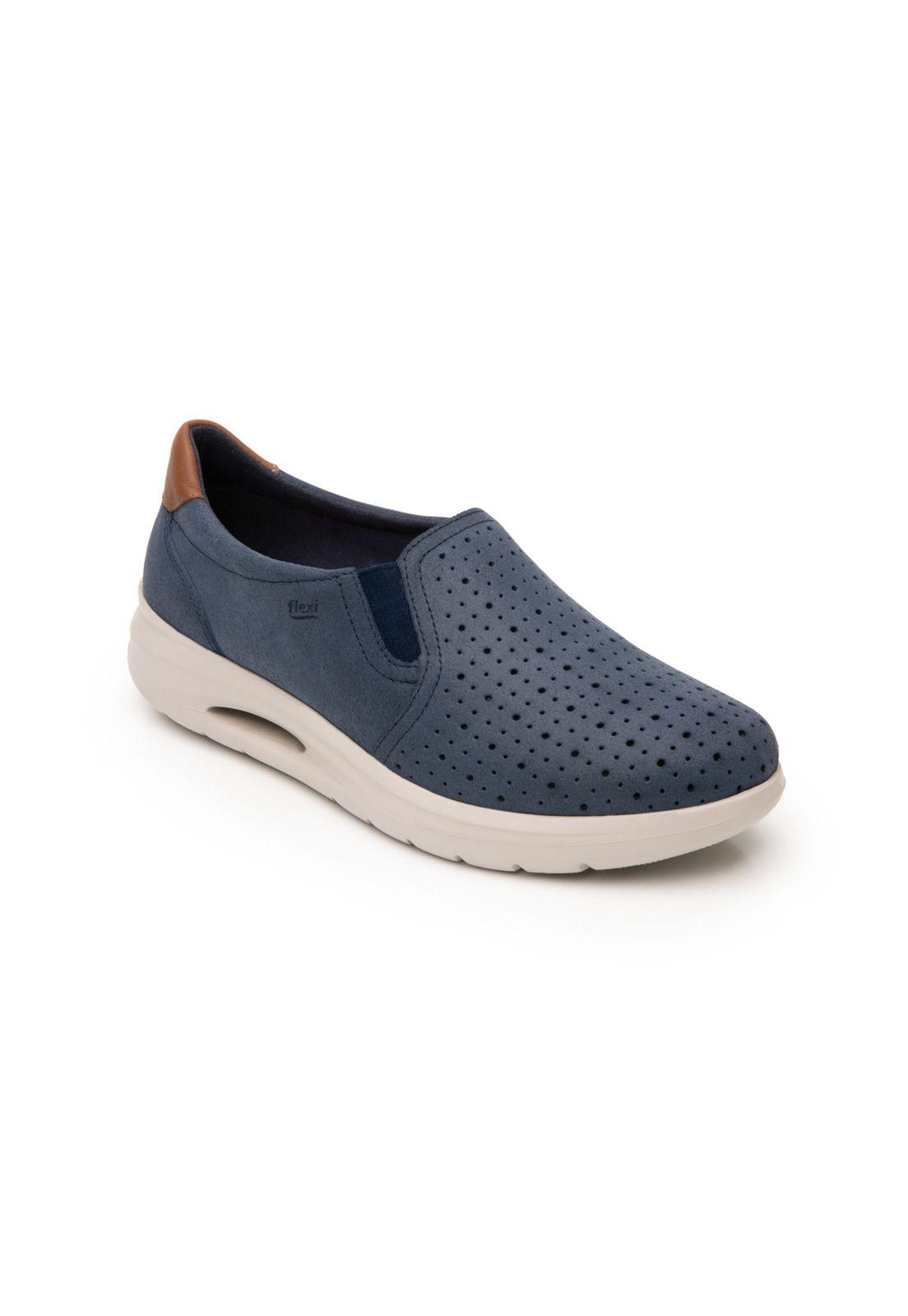 Zapato Flexi Mujer Fusili Azul-0