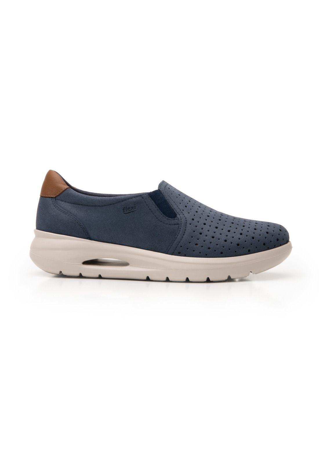 Zapato Flexi Mujer Fusili Azul-1