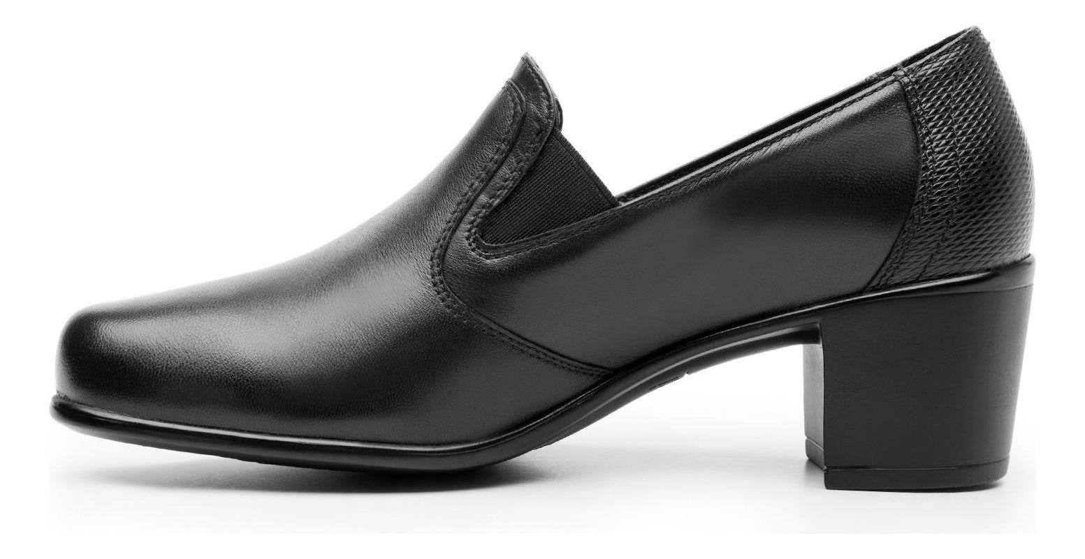 Zapato Mujer Cuero Renata Negro Flexi-2