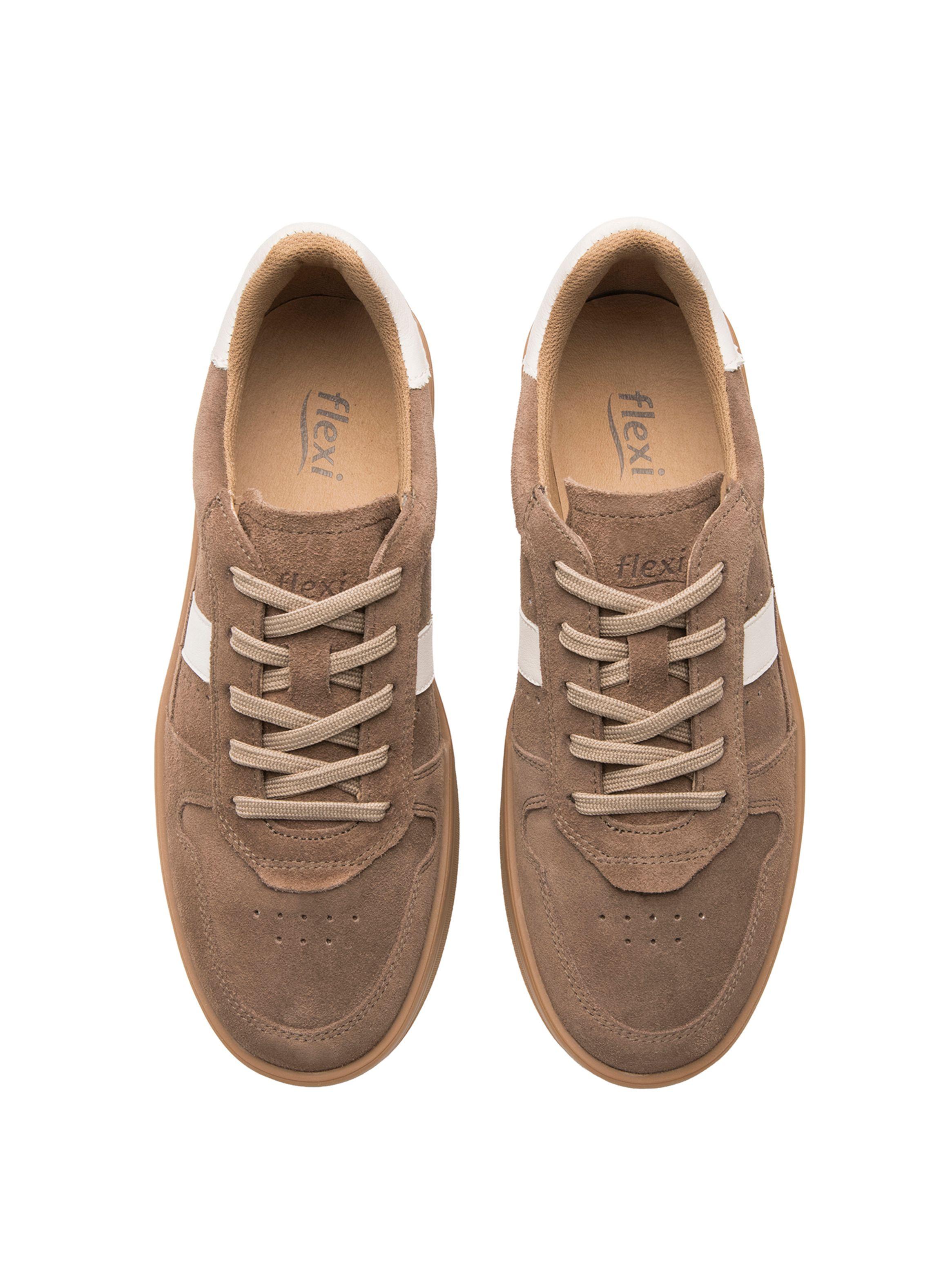 Zapatilla Mujer Milan 134504 Taupe-5