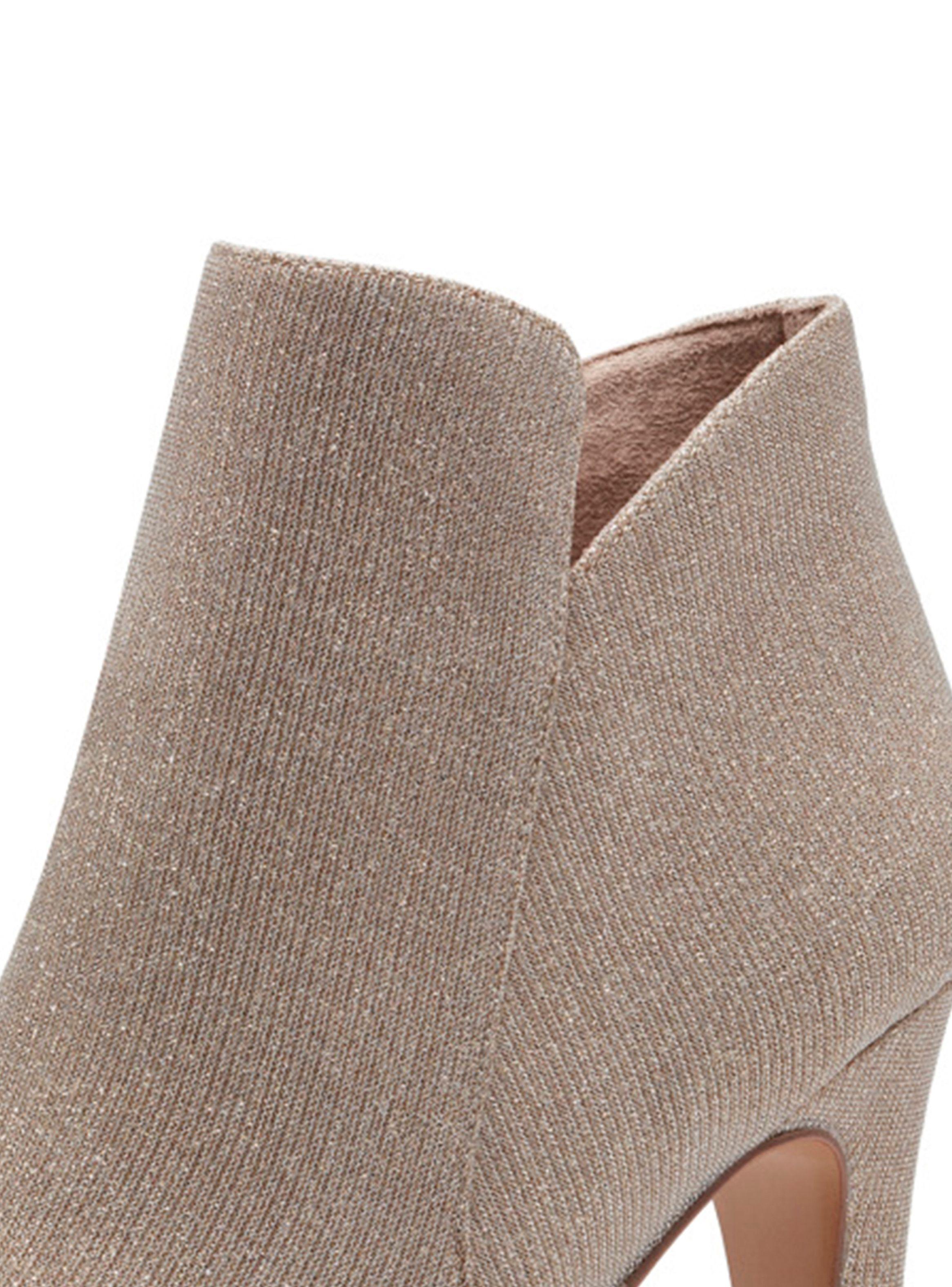 Bootie Mujer 25097-41 Champagne-2