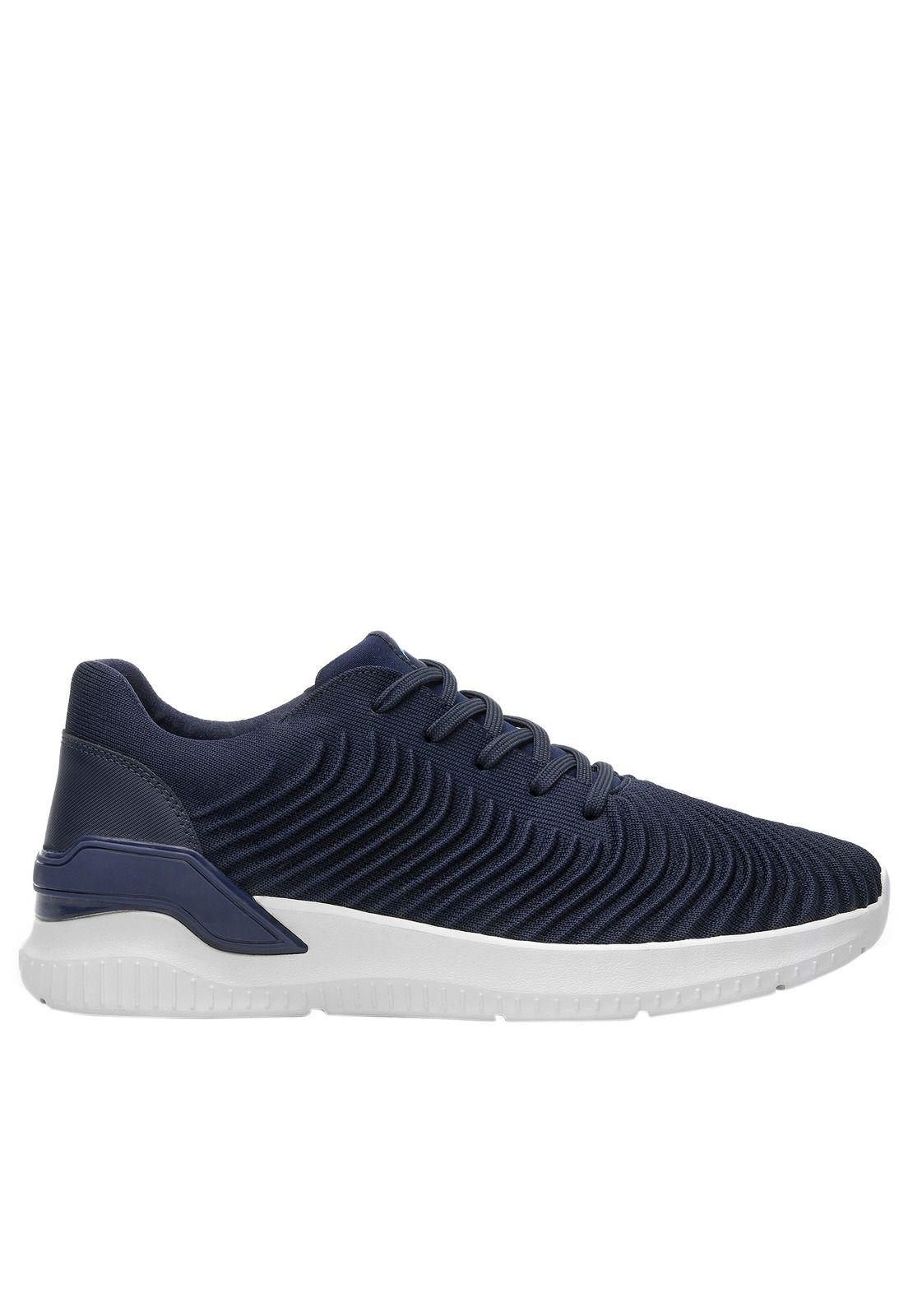 Zapatilla Hombre Clipper 405401 Azul Flexi-0