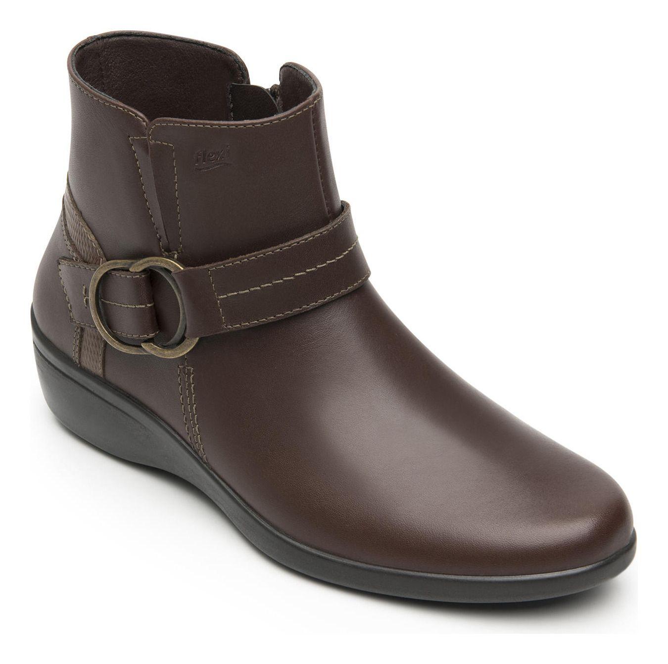 Botin Mujer Karime 18131 Café-2