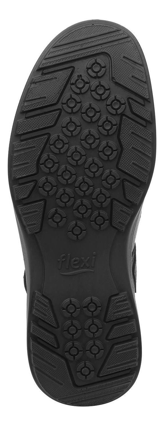 Sandalia Hombre Cuero Santiago Negro Flexi-5