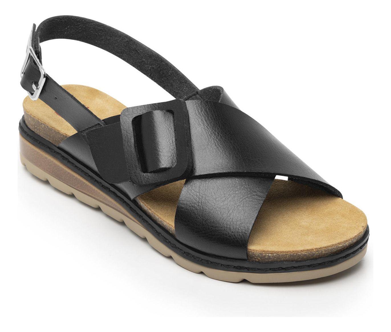Sandalia Mujer Cassia 129501 Negro-1