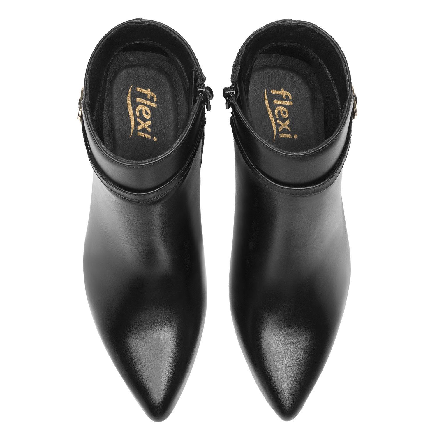Botin Mujer Idris 104517 Negro Flexi-5