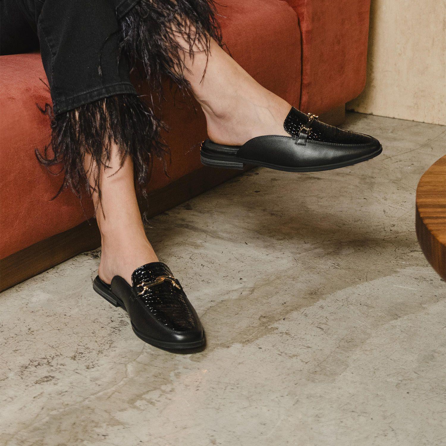 Mocasín Mujer Hayek 126603 Negro Flexi-9