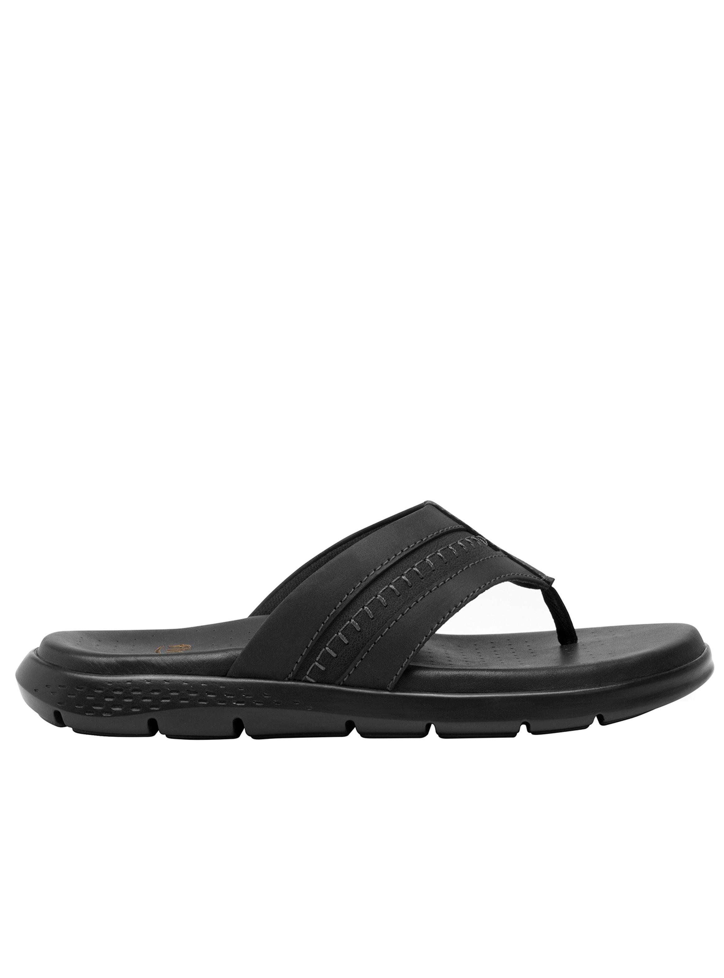 Sandalia Flexi Hombre Odin 400019negro-0