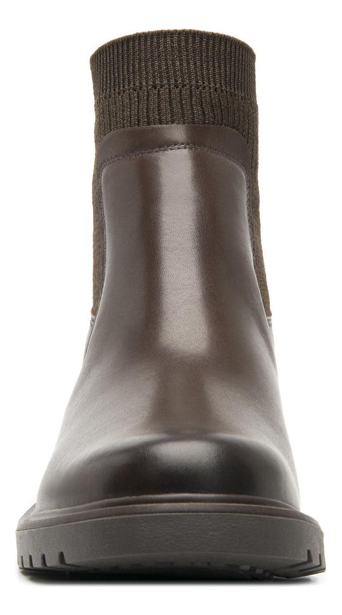 Botín Mujer Aldara 37821 Chocolate Flexi-3