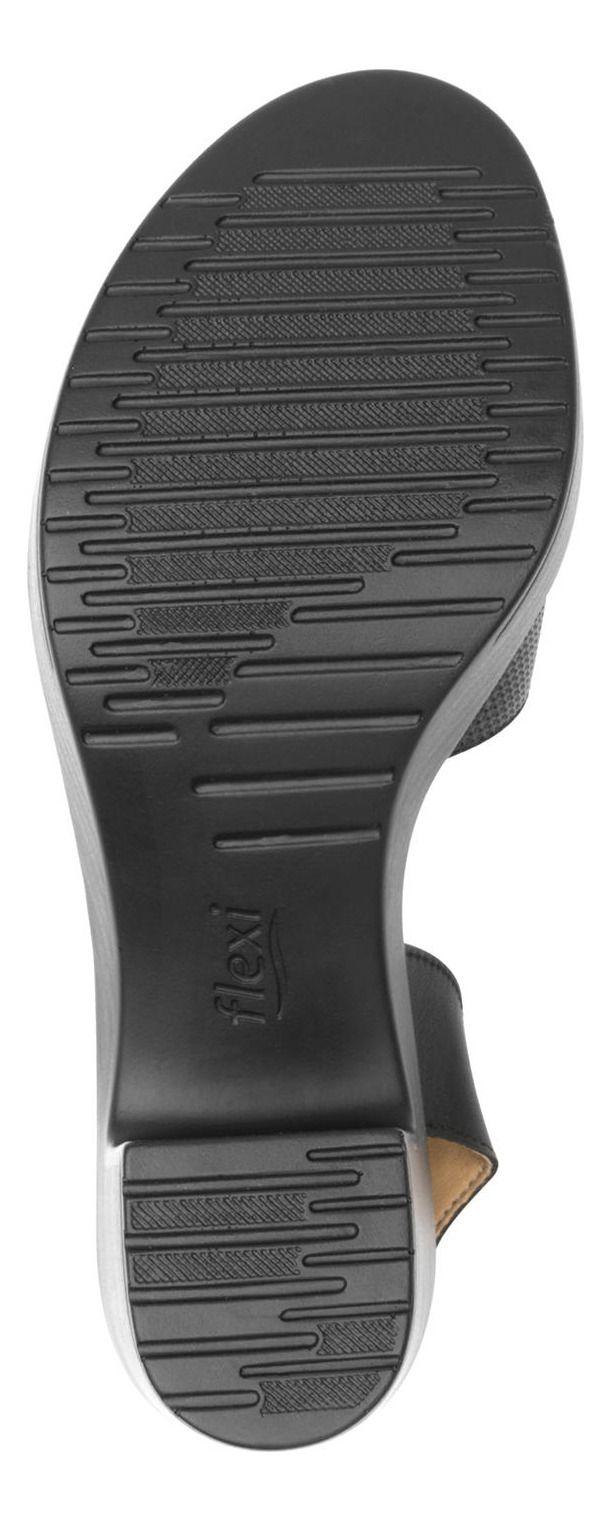 Sandalia Mujer Cuero Lory Negro Flexi-3