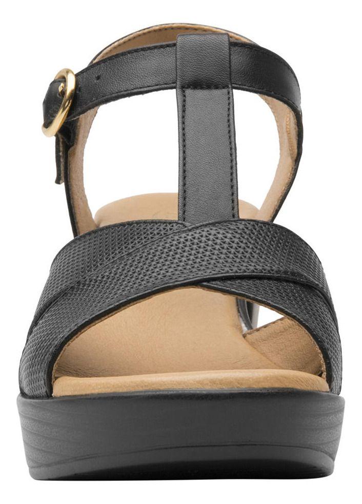 Sandalia Mujer Cuero Lory Negro Flexi-4