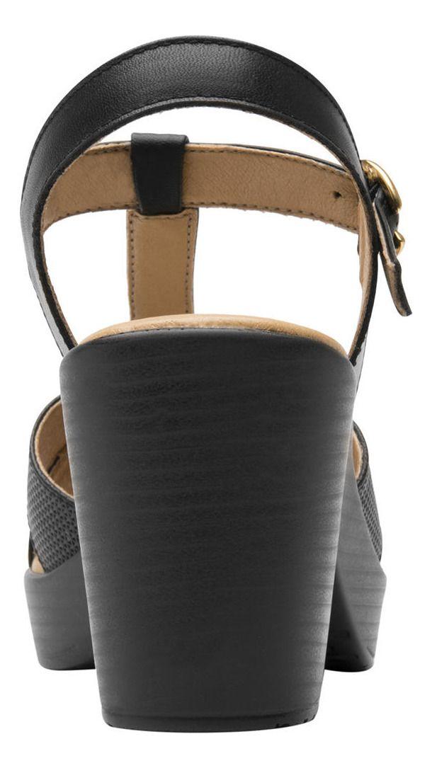 Sandalia Mujer Cuero Lory Negro Flexi-6