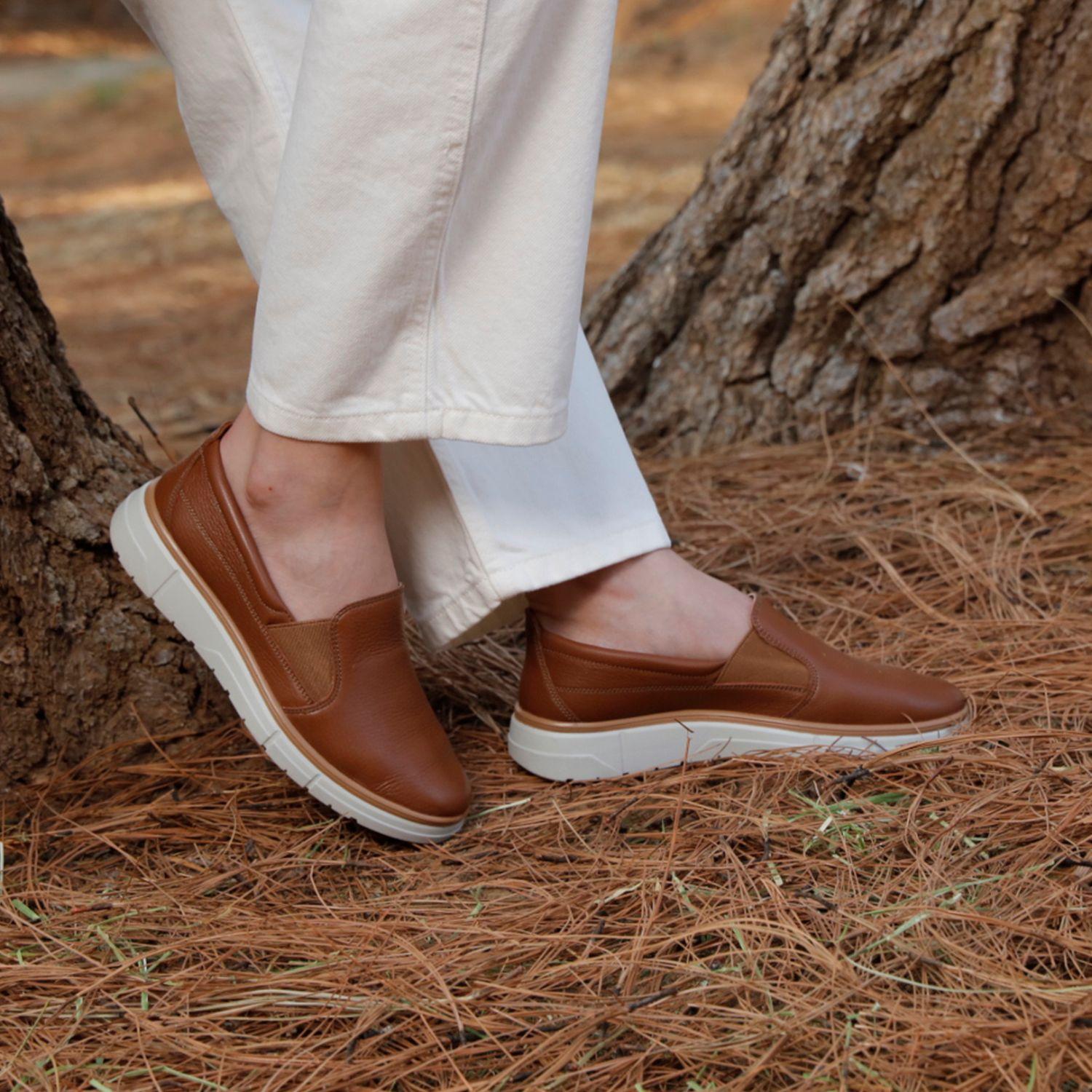 Zapatilla Mujer Turan 137904 Café-2