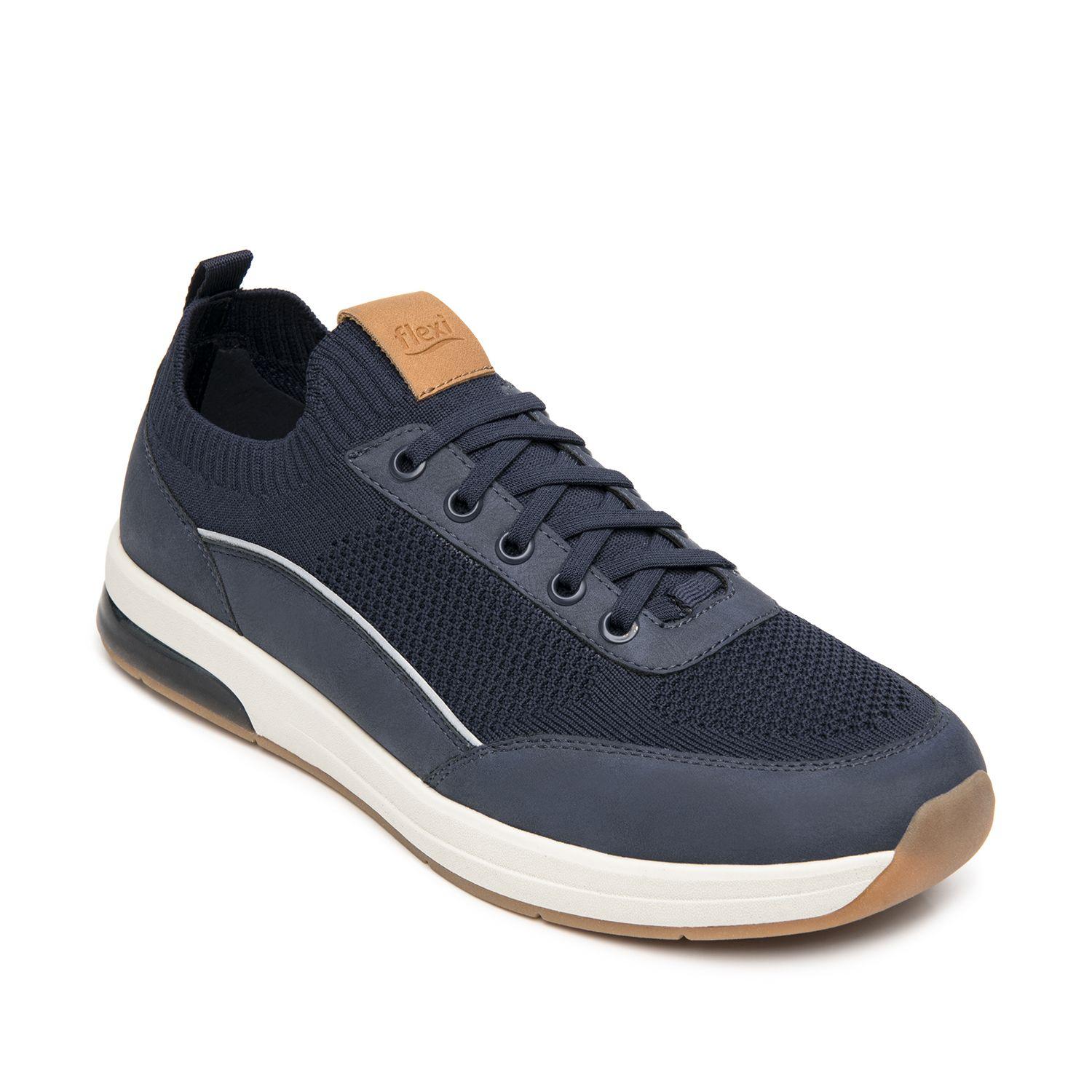 Zapatilla Hombre Baxter 422301 Azul Marino Flexi-1
