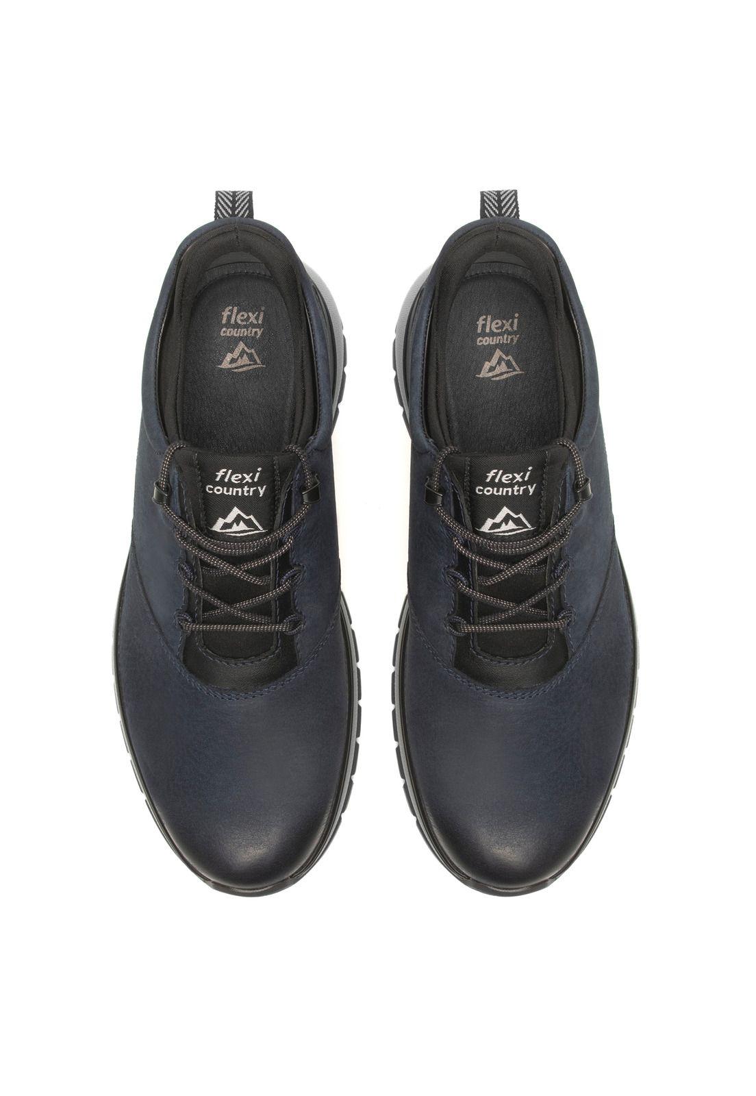 Zapato Hombre Randall 401001 Azul Flexi-5