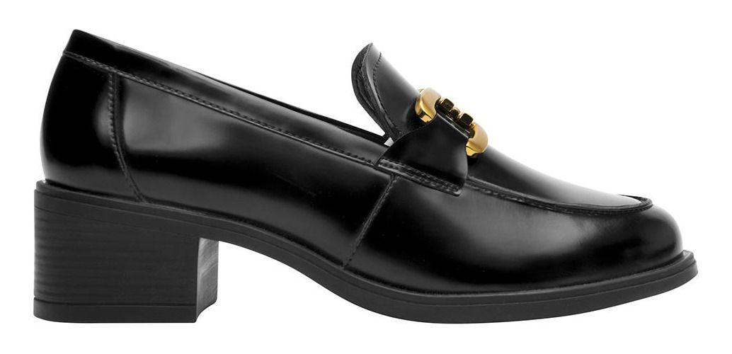 Zapato Mujer Cuero Neisi Negro Flexi-1