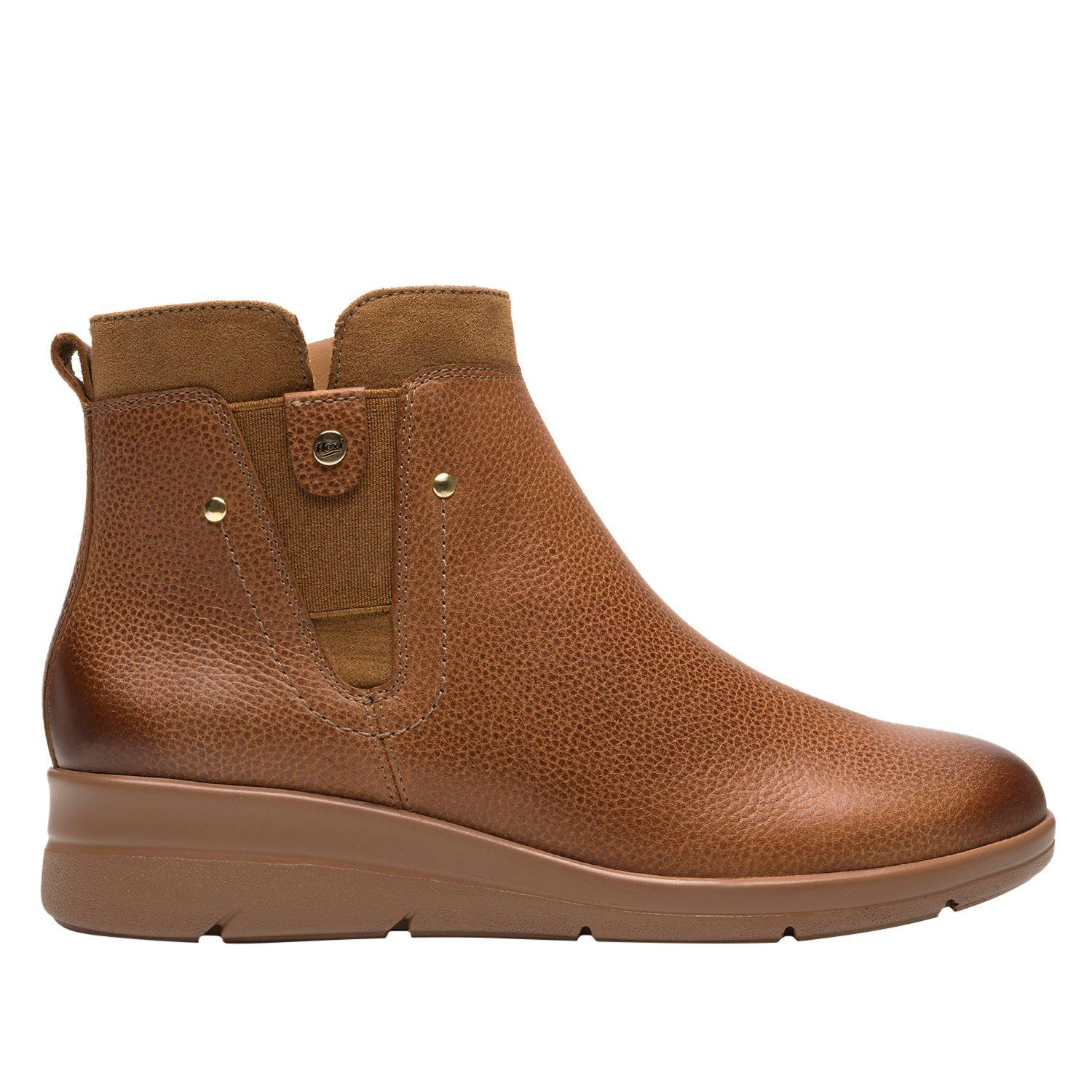 Botin Mujer Arel 130403 Darktan Flexi-0