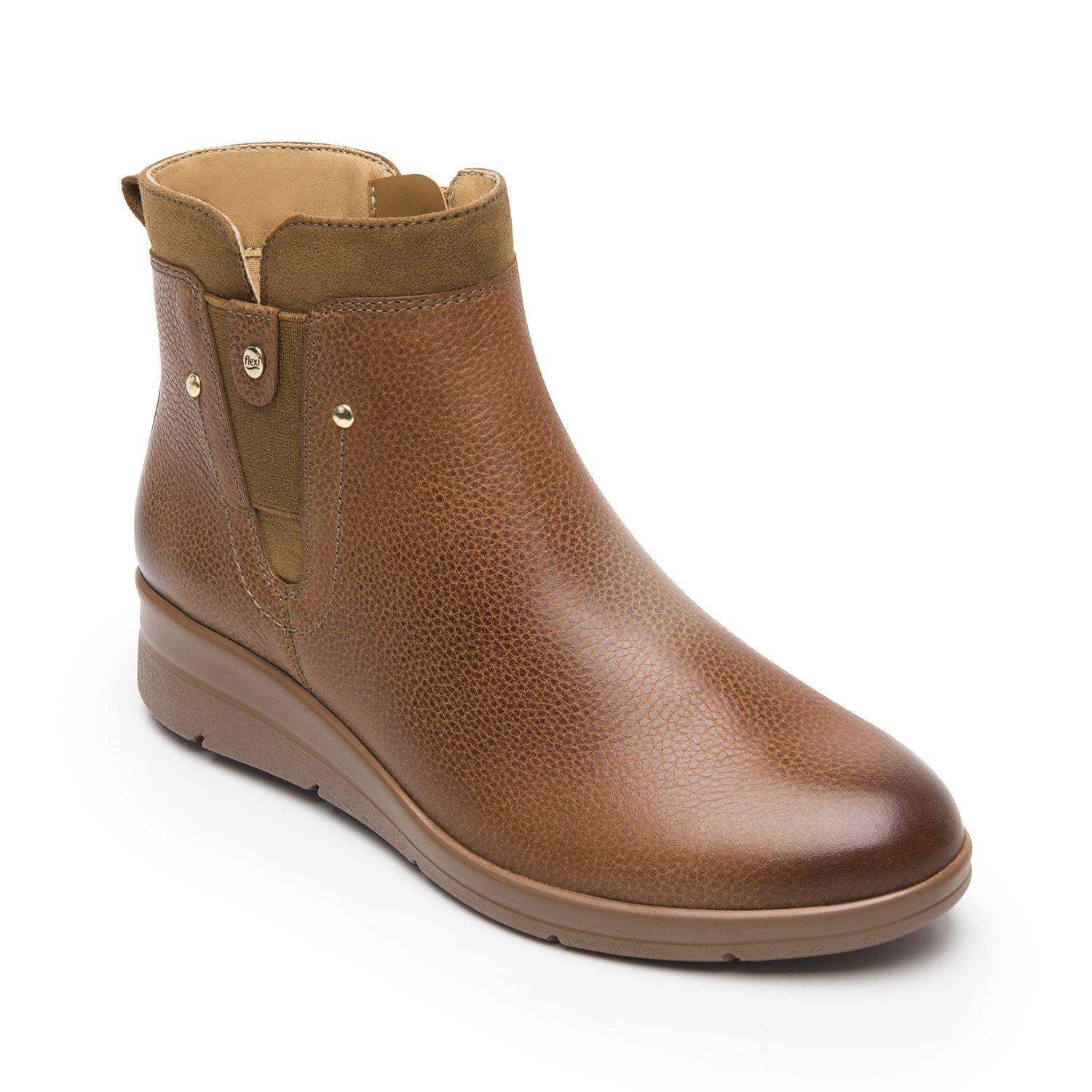 Botin Mujer Arel 130403 Darktan Flexi-1