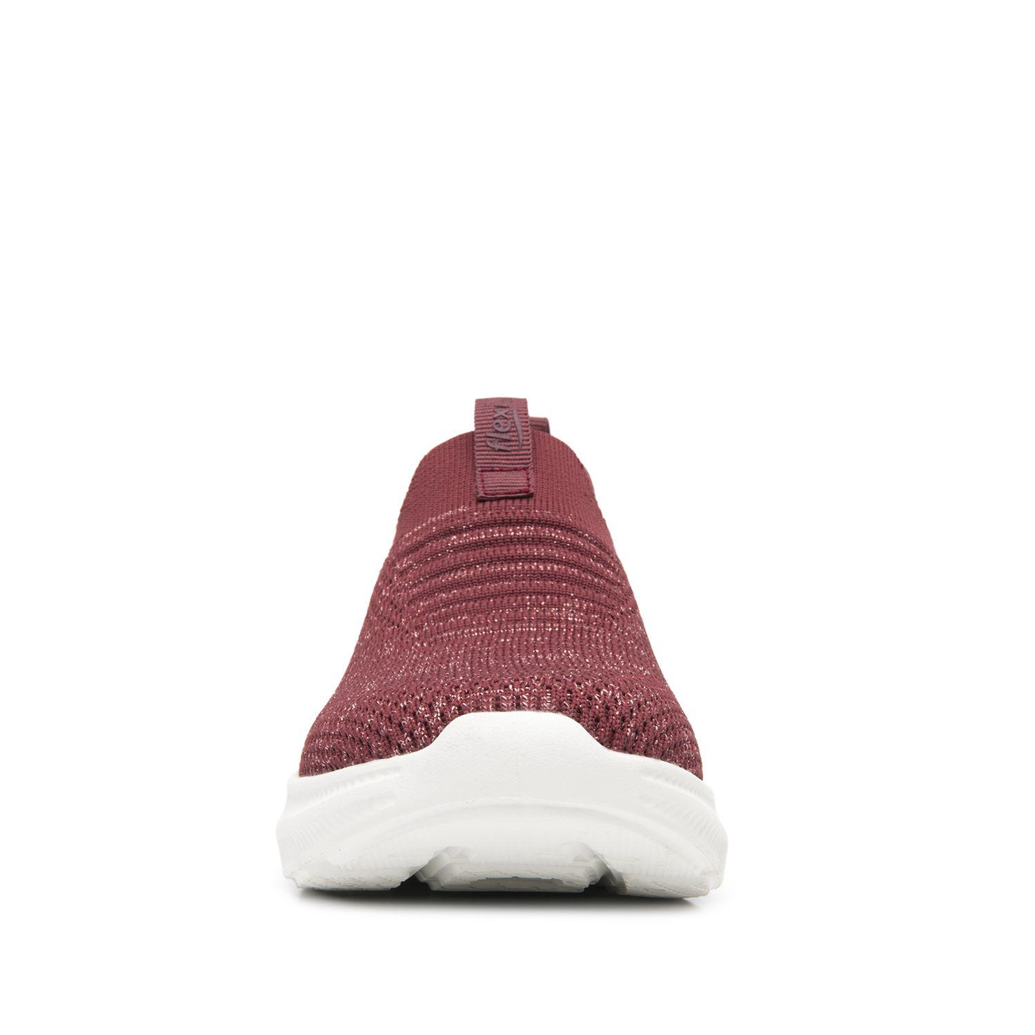Zapatilla Mujer Brera 135201 Burgundy Flexi-3