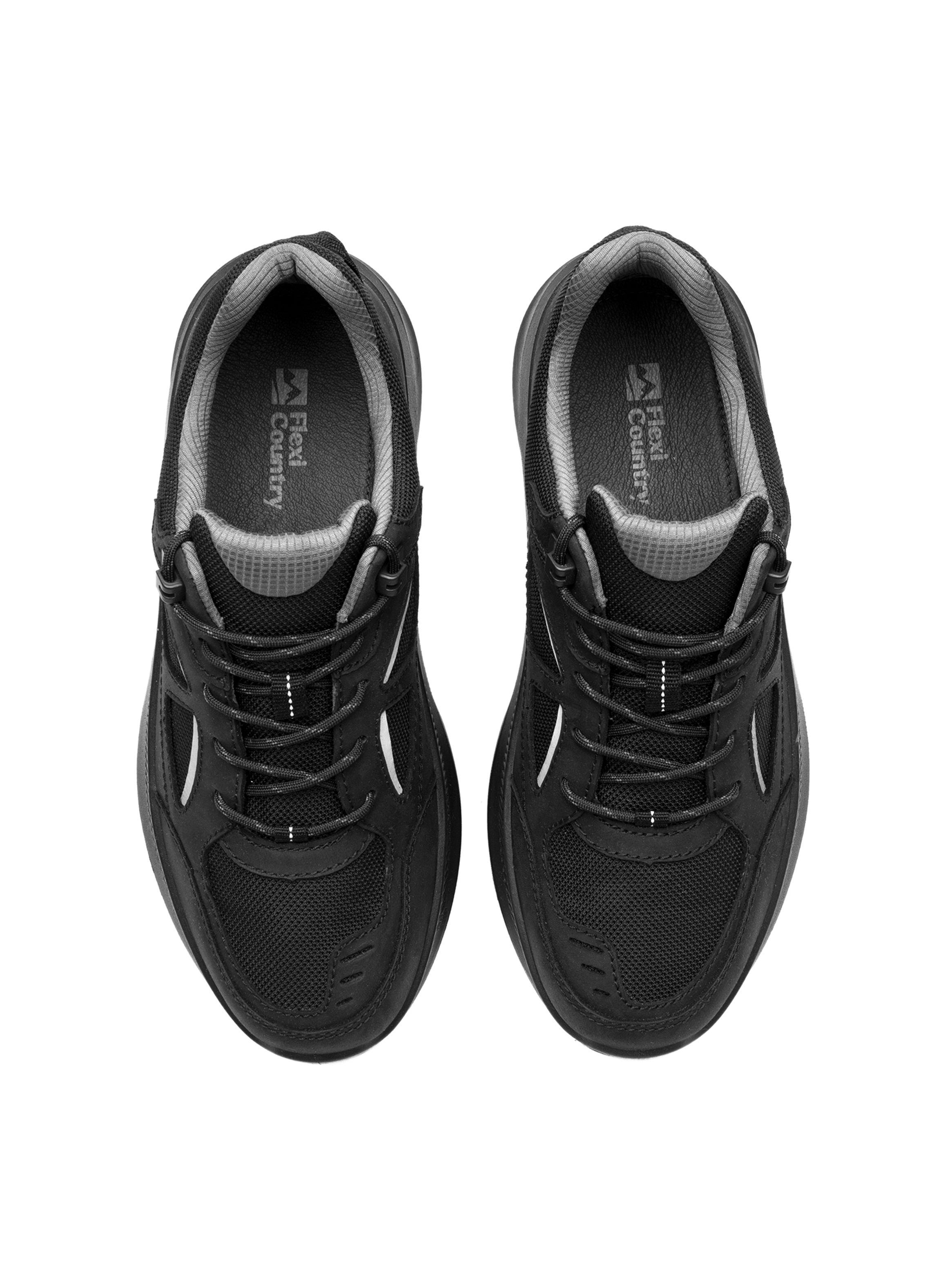 Zapato Ourdoor Hombre Lawson 420306 Negro Flexi-5