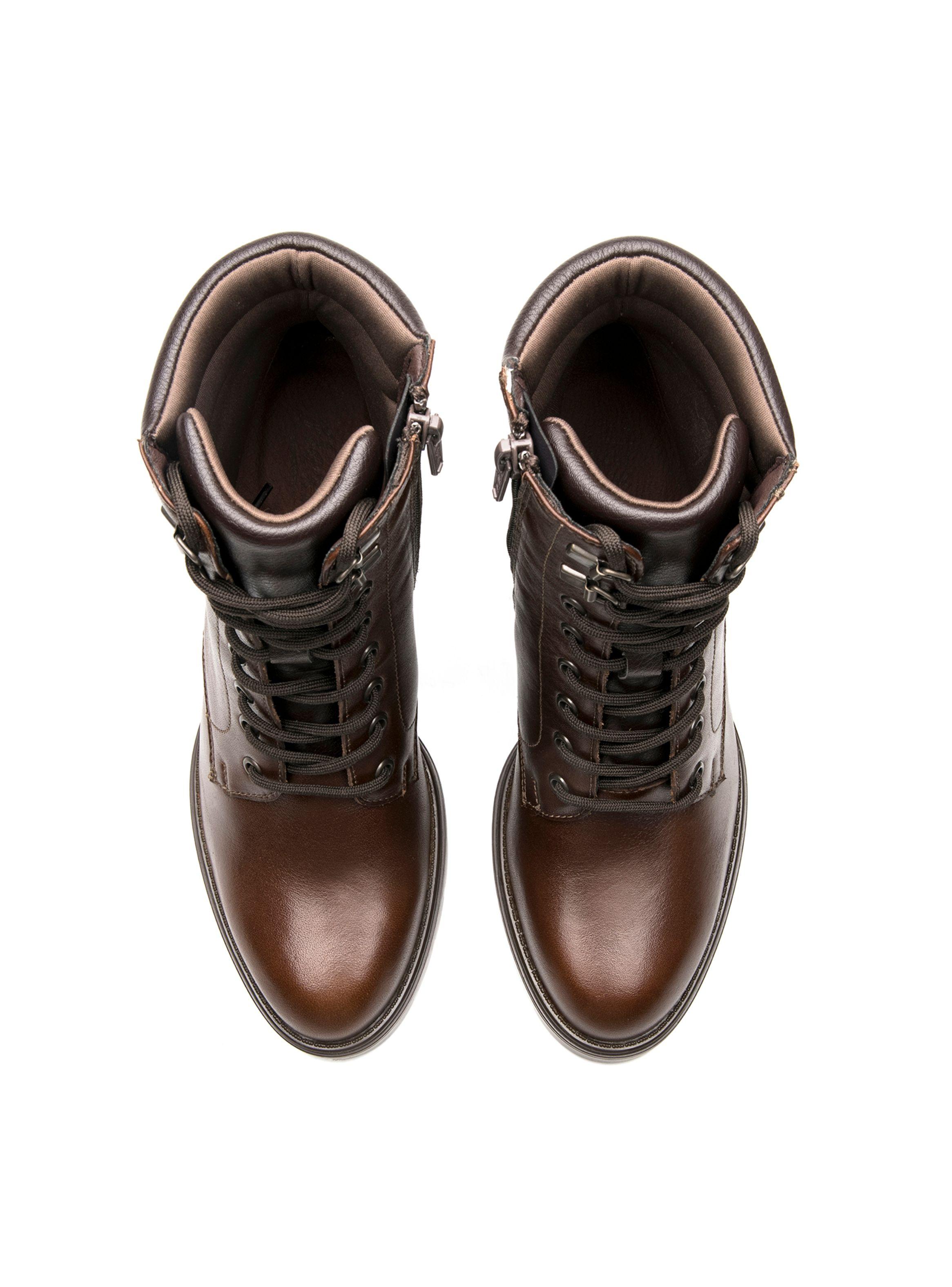 Botín Mujer Carline 137105 Café Oscuro Flexi-6