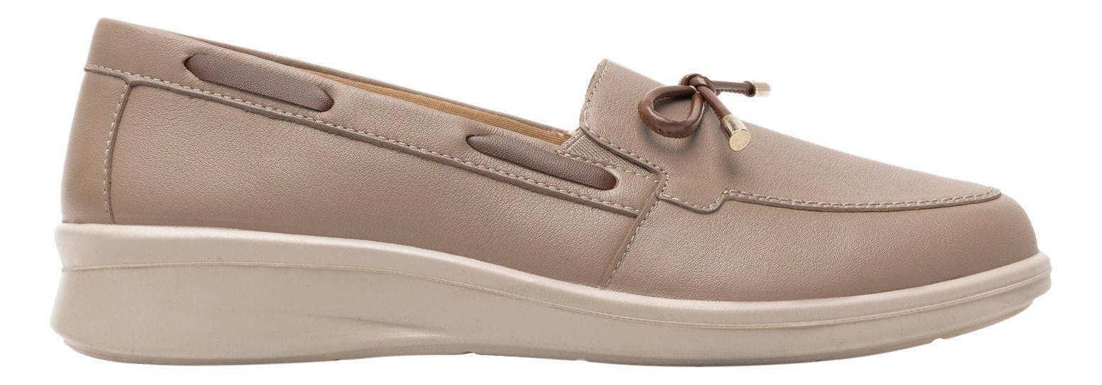 Mocasín Mujer Jenelle 124505 Café Flexi-0