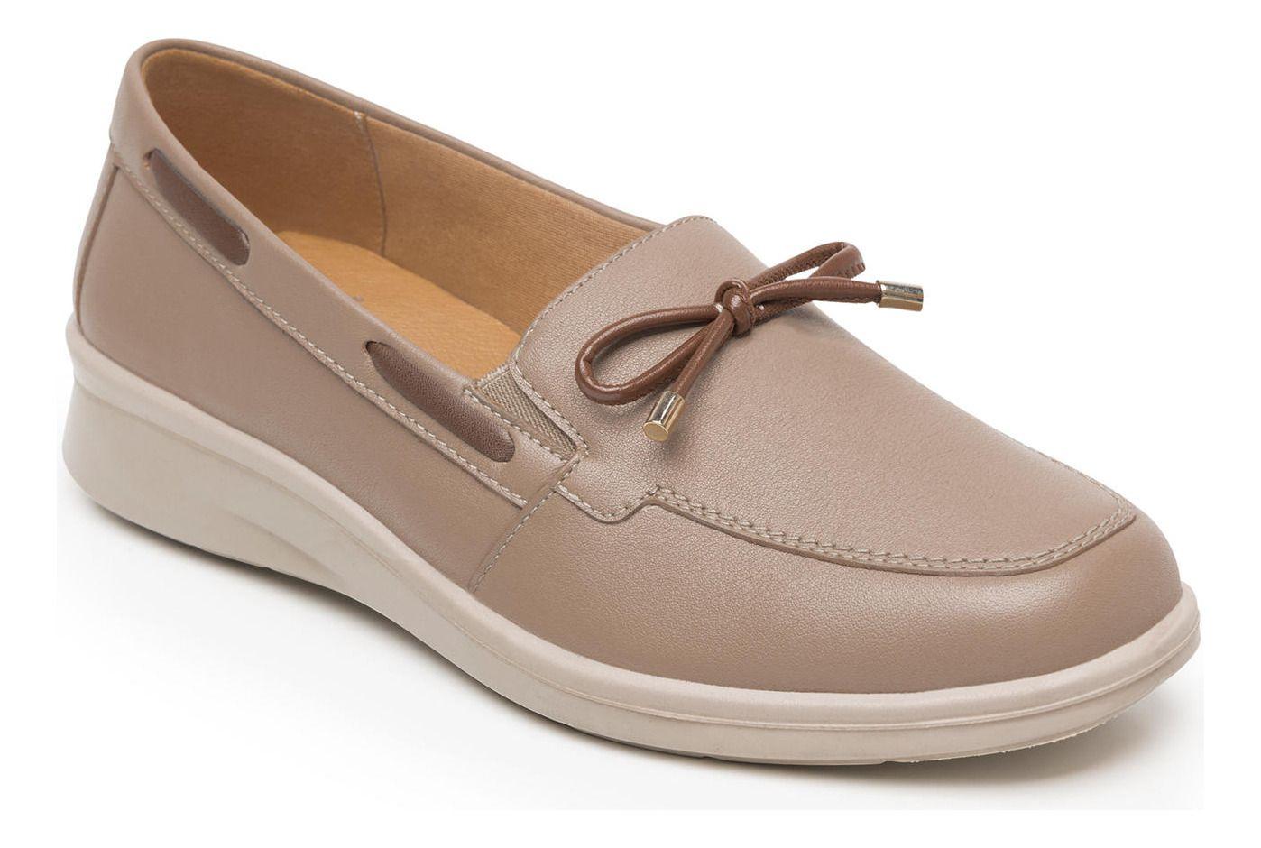 Mocasín Mujer Jenelle 124505 Café Flexi-2