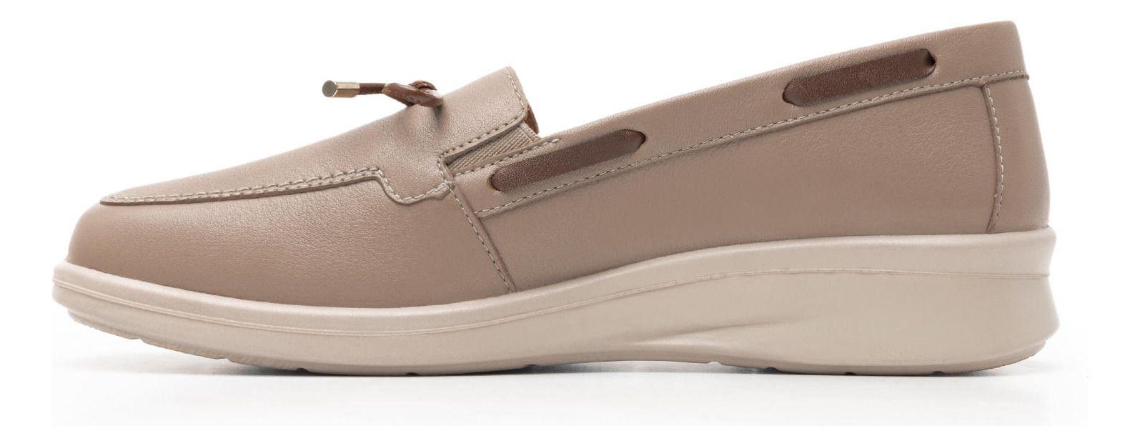 Mocasín Mujer Jenelle 124505 Café Flexi-3