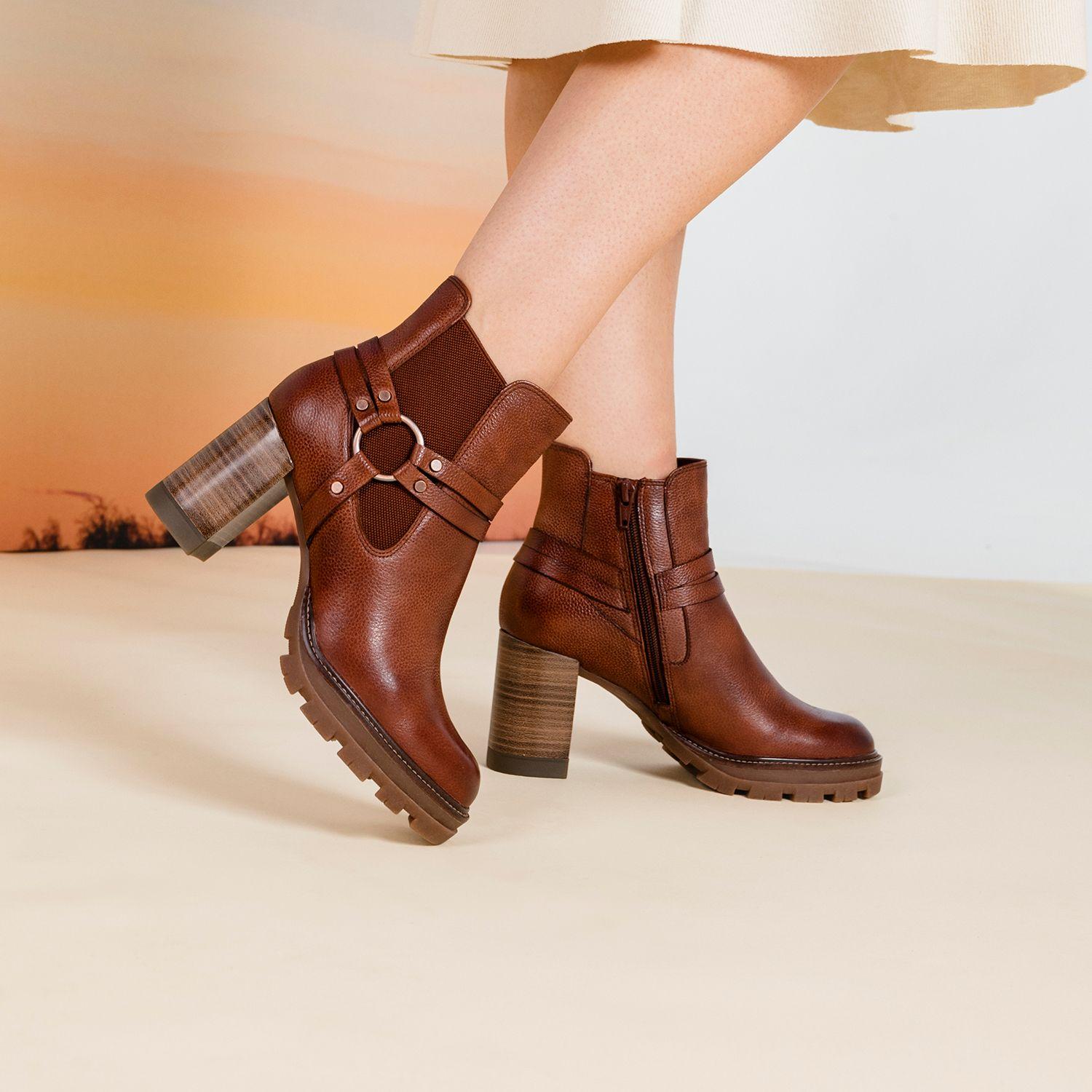Botin Mujer Caipi 132601 Chestnut Flexi-2