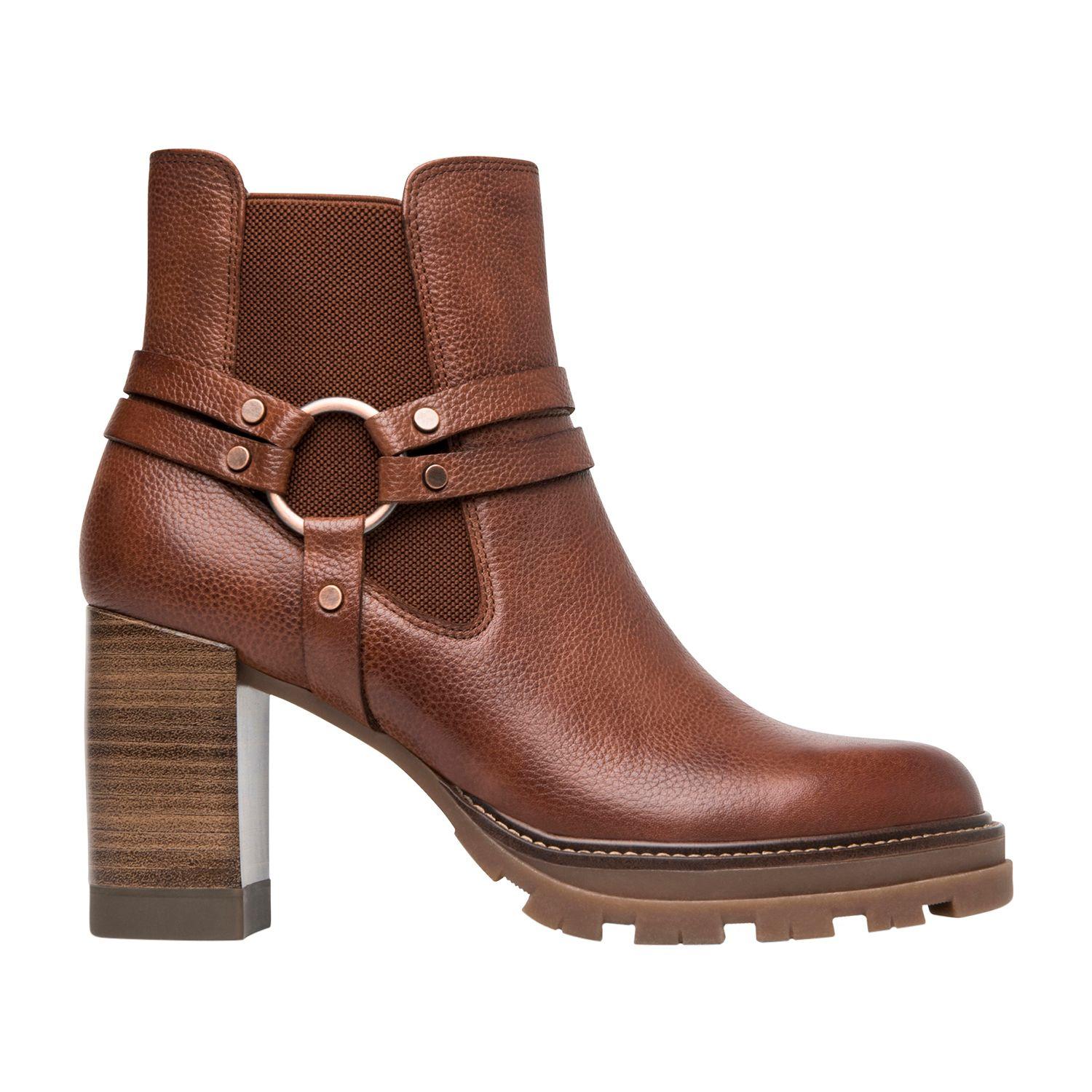 Botin Mujer Caipi 132601 Chestnut Flexi-0