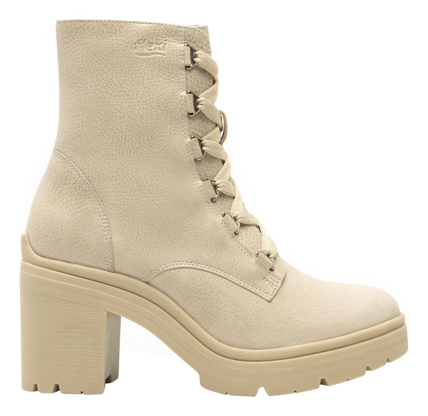 Botín Mujer Damaris 119607 Beige Flexi-0