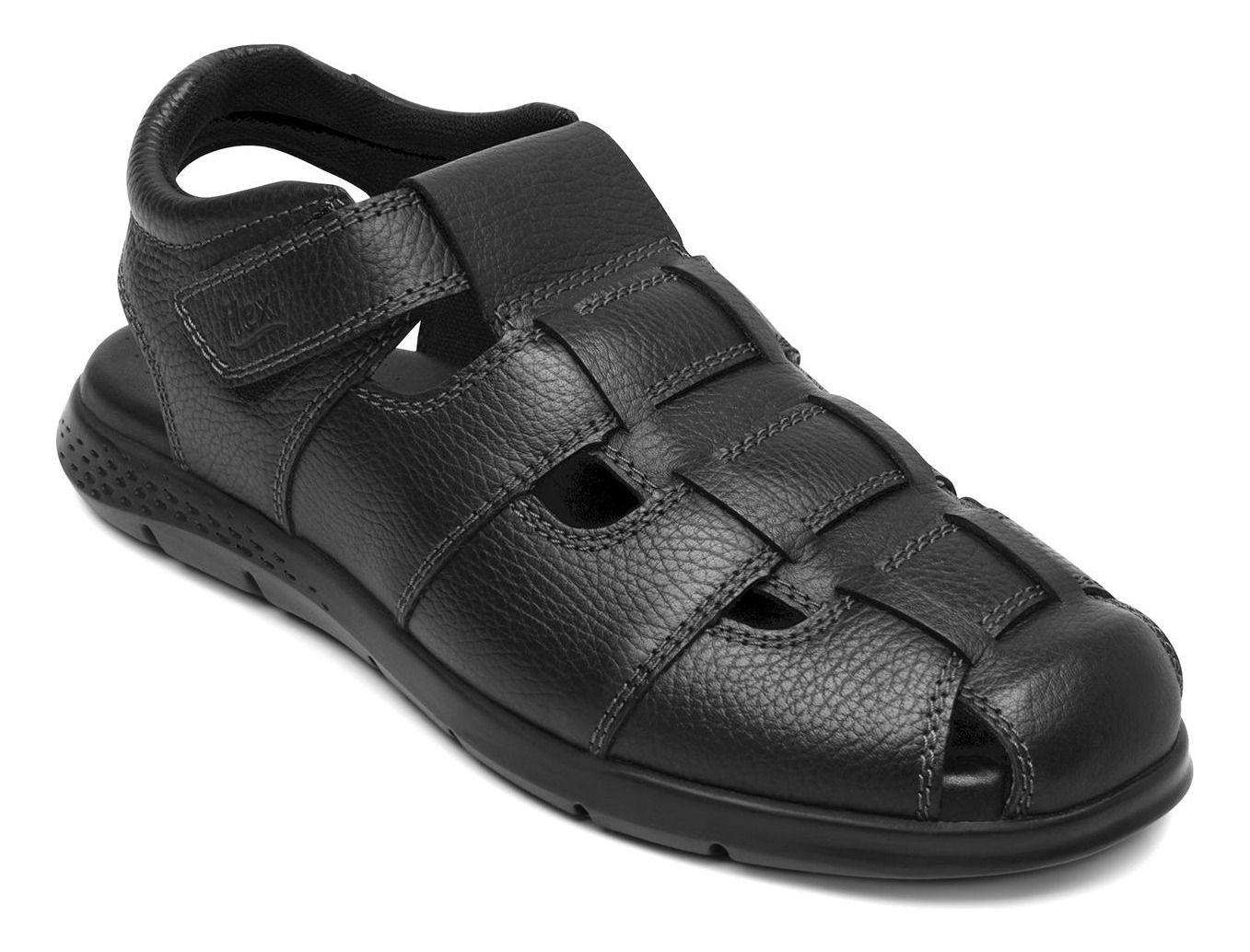 Sandalia Hombre Odin 400026 Negro Flexi-2