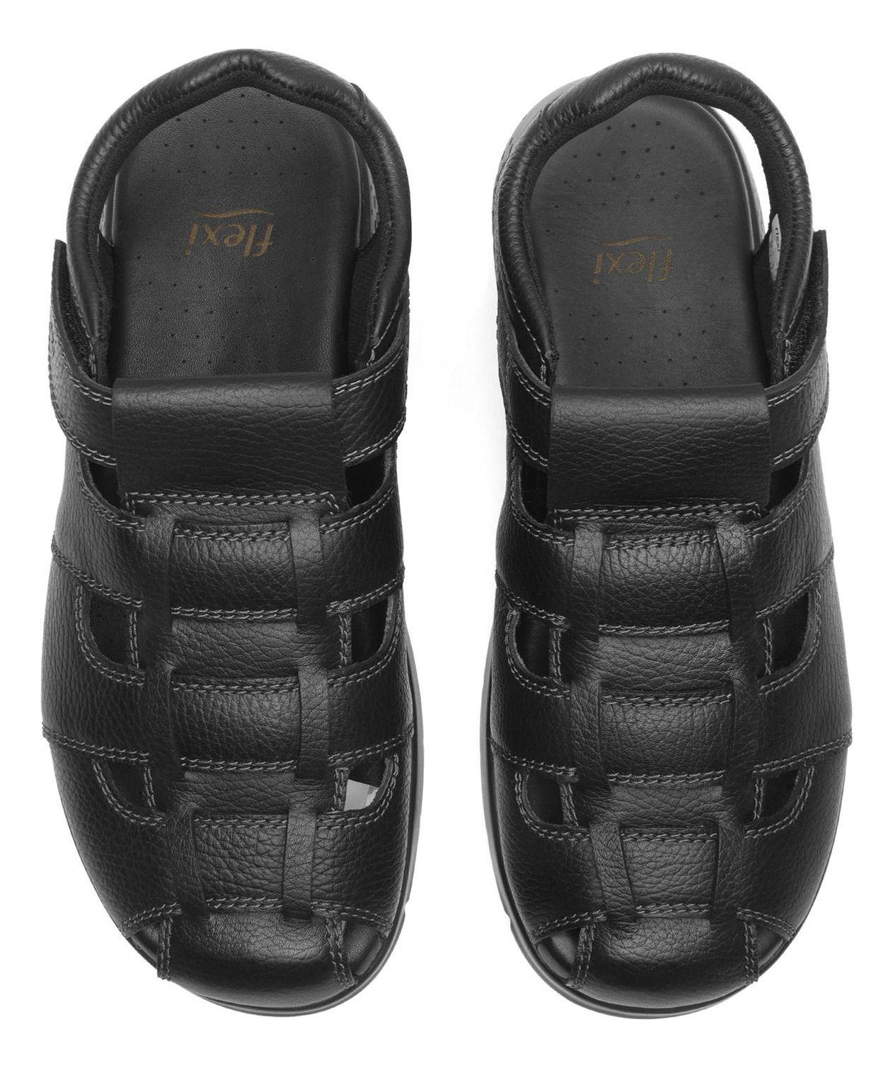 Sandalia Hombre Odin 400026 Negro Flexi-5