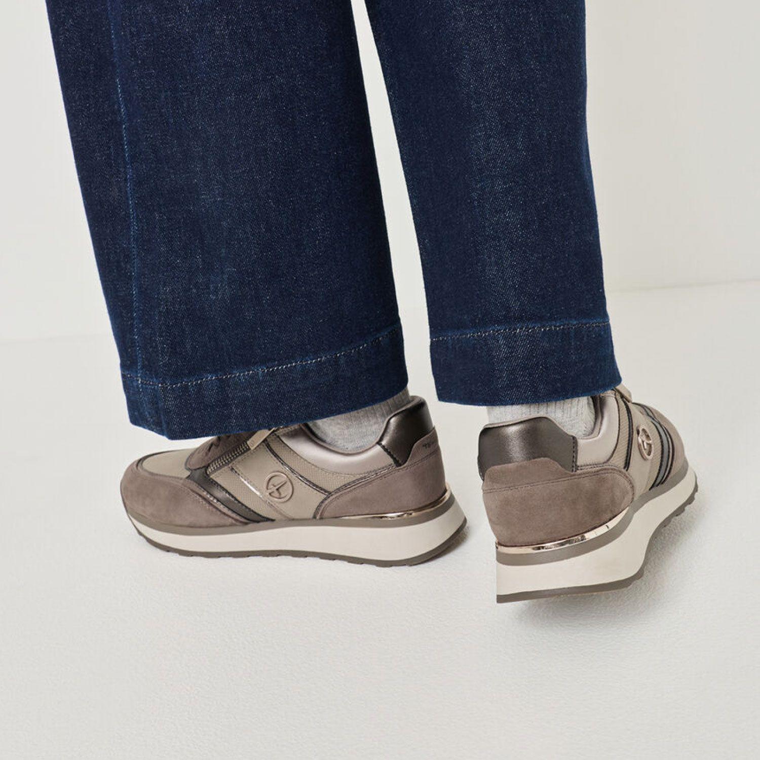 Zapatilla Mujer Tamaris 23726-43 Taupe Tamaris-2