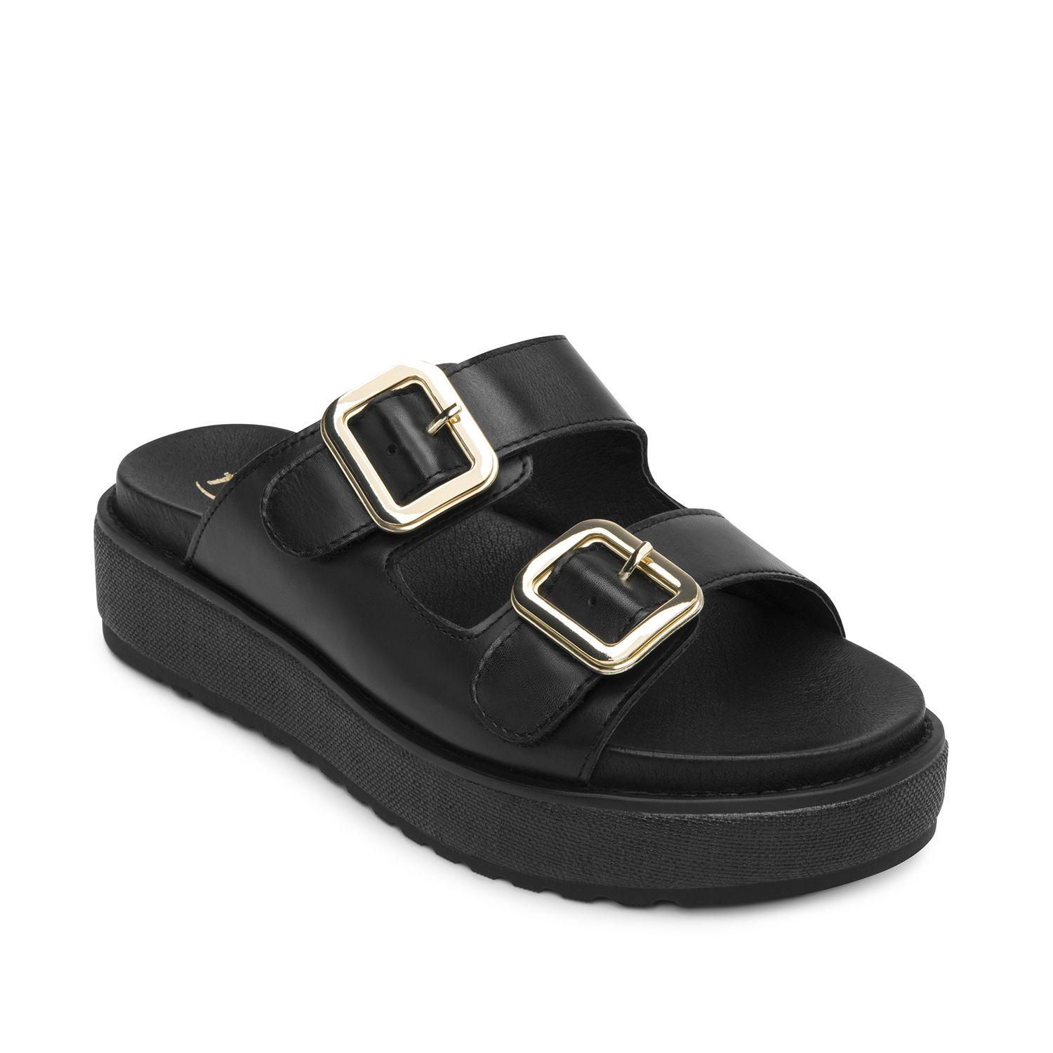 Sandalia Mujer Pia 135501 Negro Flexi-1