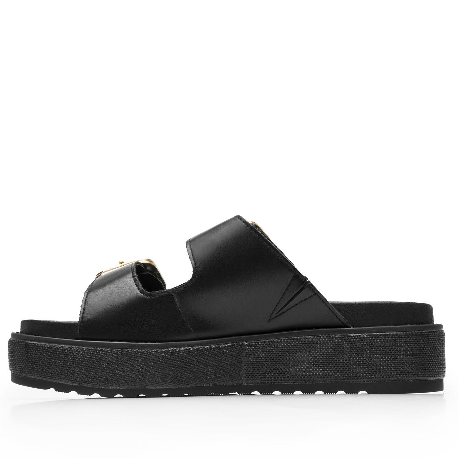 Sandalia Mujer Pia 135501 Negro Flexi-2