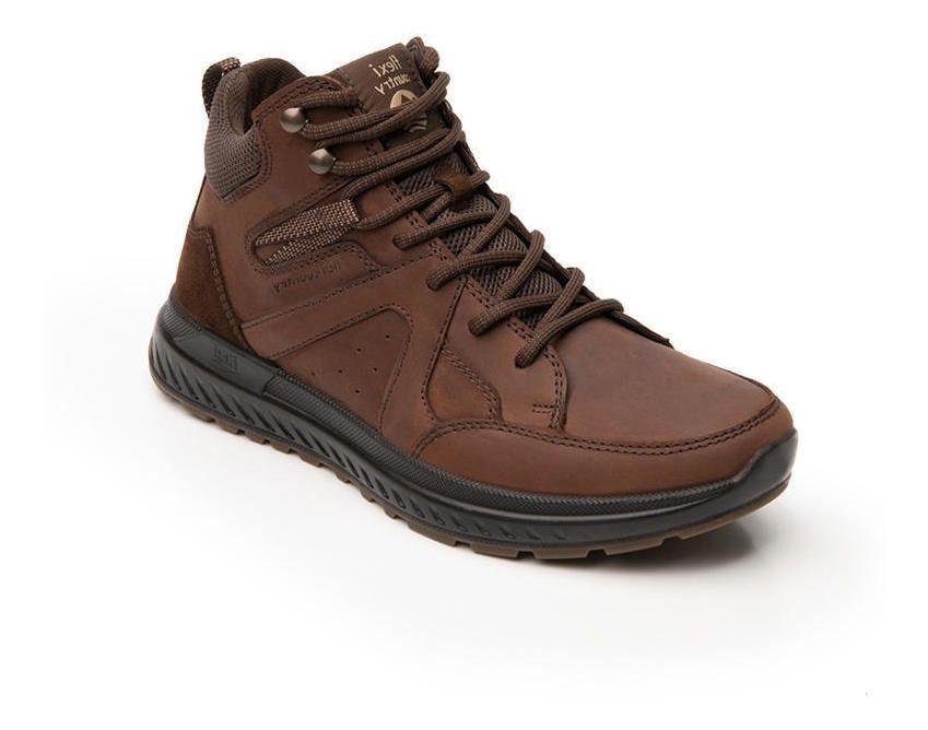 Botin Hombre Ocon 403007 Marron Flexi-0