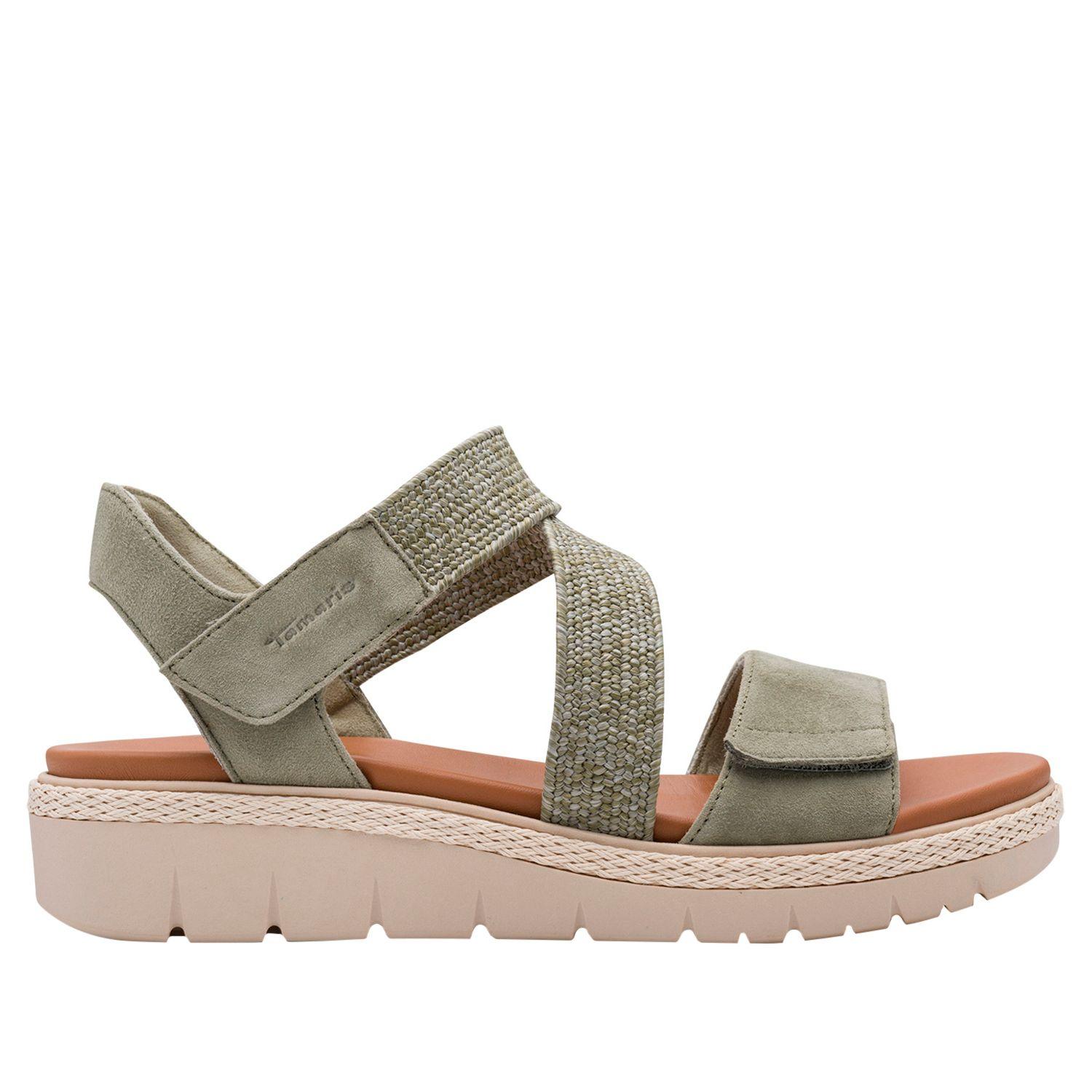 Sandalia Mujer 28241-42 Verde  Tamaris-0