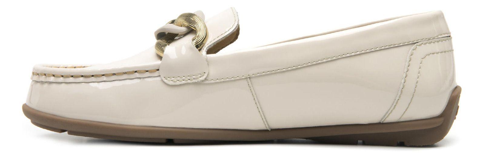 Mocasín Mujer Cuero Pamela 124304 Blanco Perla Flexi-2