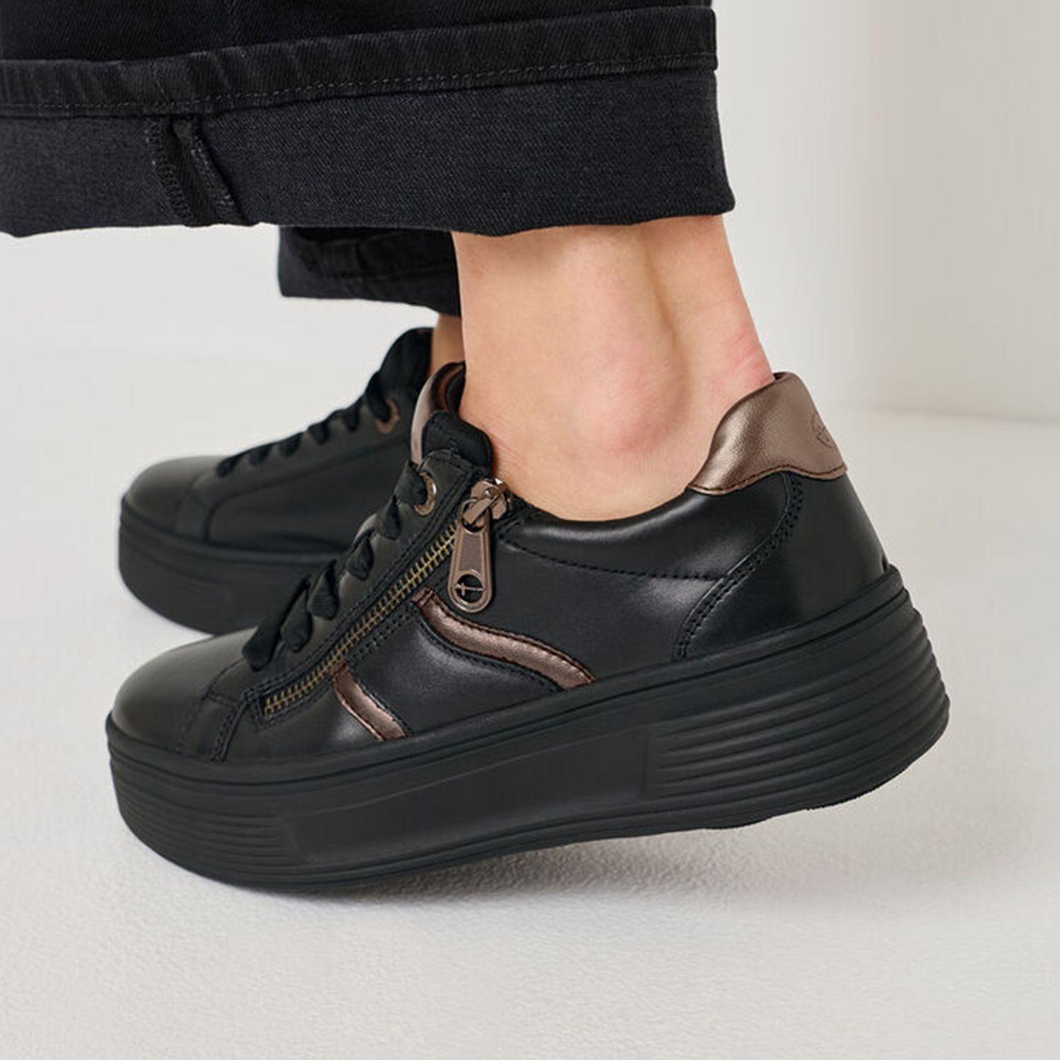 Zapatilla Mujer 83716-44 Negra  Tamaris-2